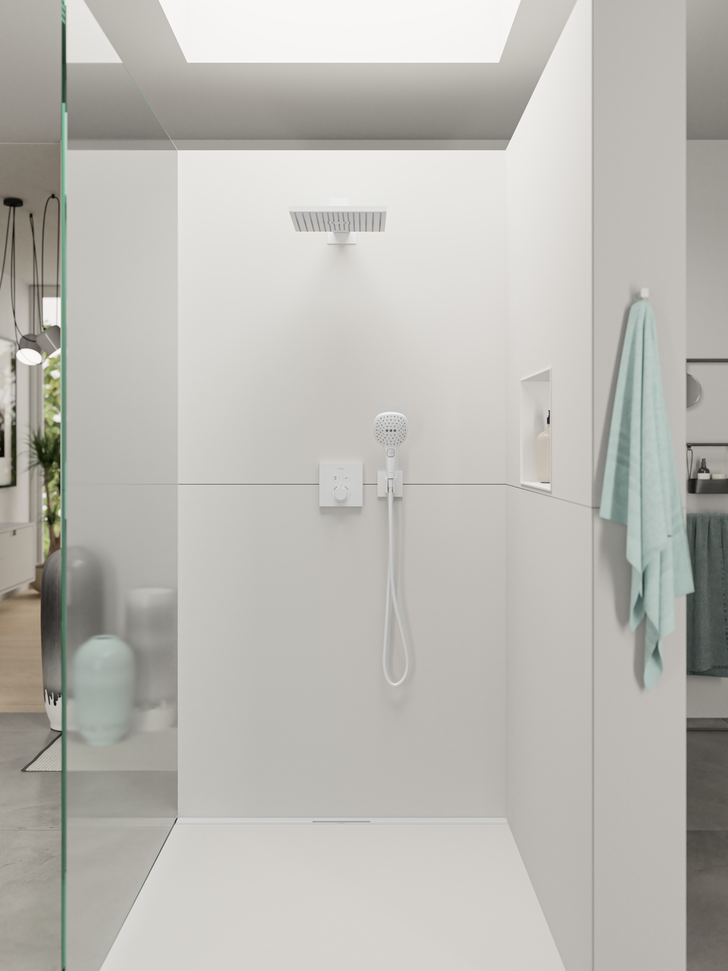 hansgrohe Seinäliitin hansgrohe 26889700 fitfix e valk