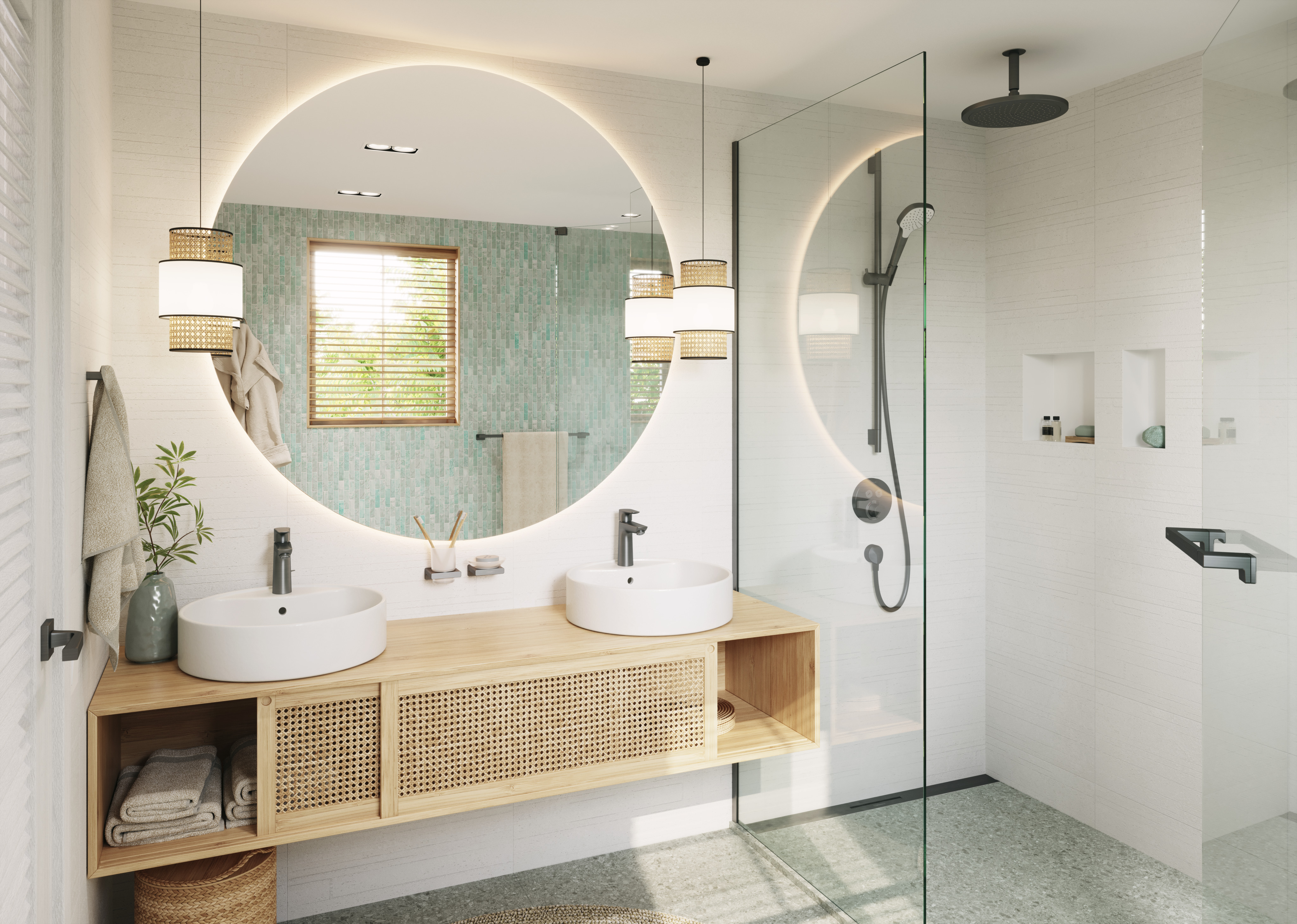 hansgrohe Käsisuihku hansgrohe 26814340 croma e 1jet mkromi
