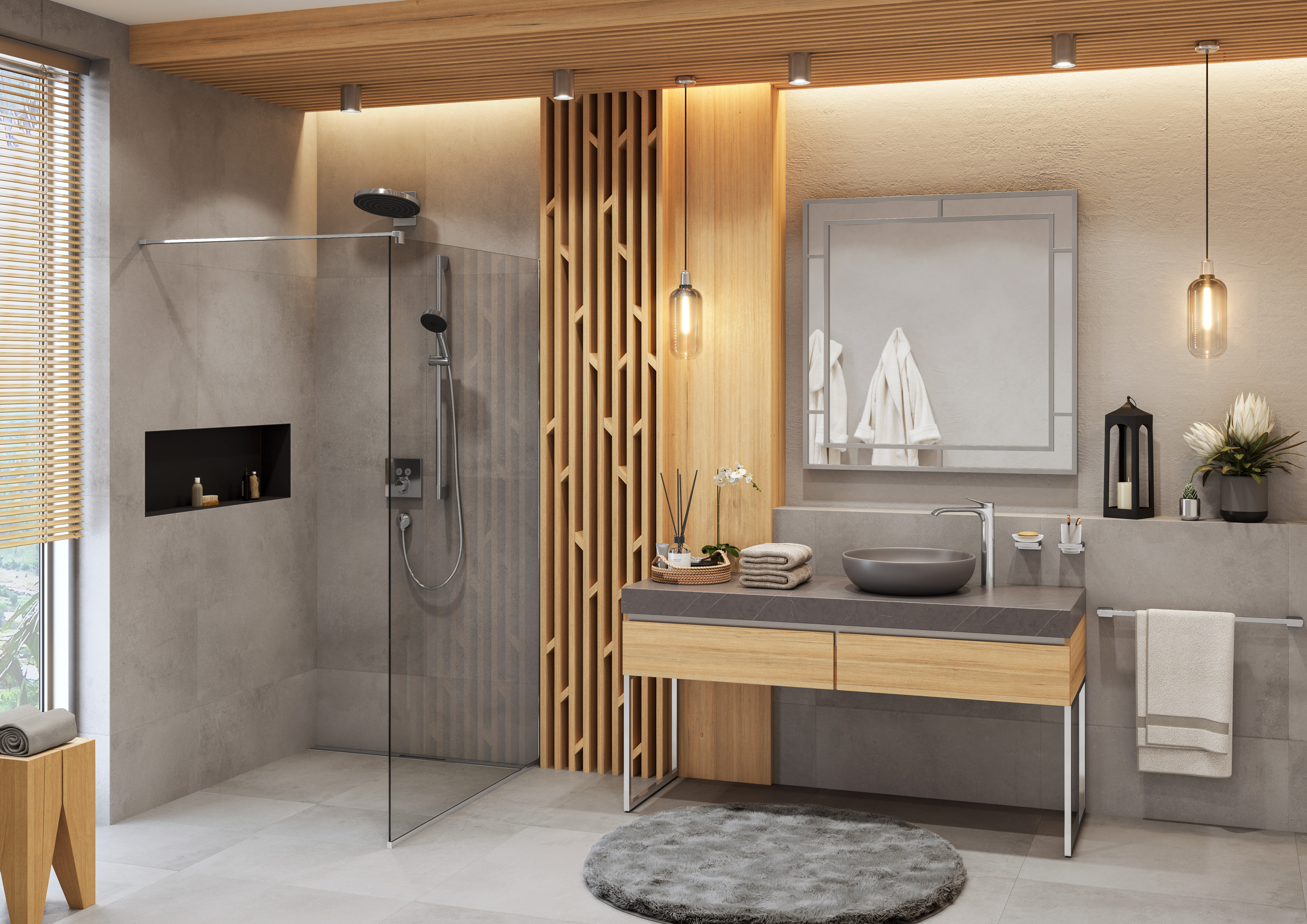 hansgrohe Huvuddush hansgrohe pulsify 260 1jet krom