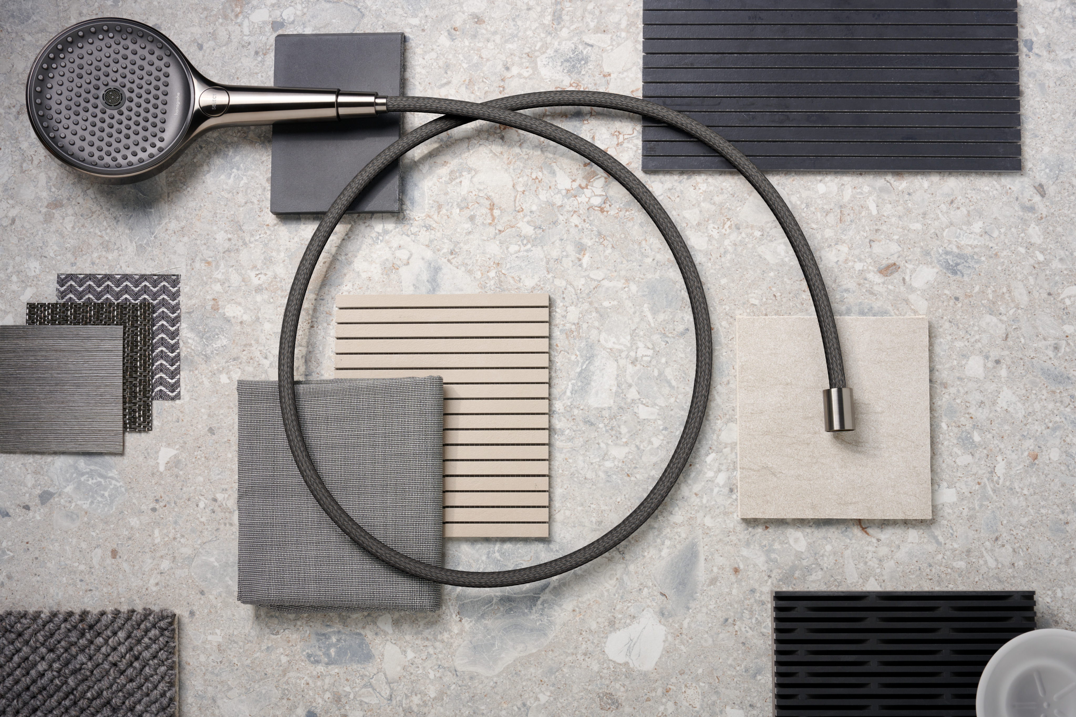 hansgrohe Duschslangar hansgrohe 28230340 design 200 cm h.must