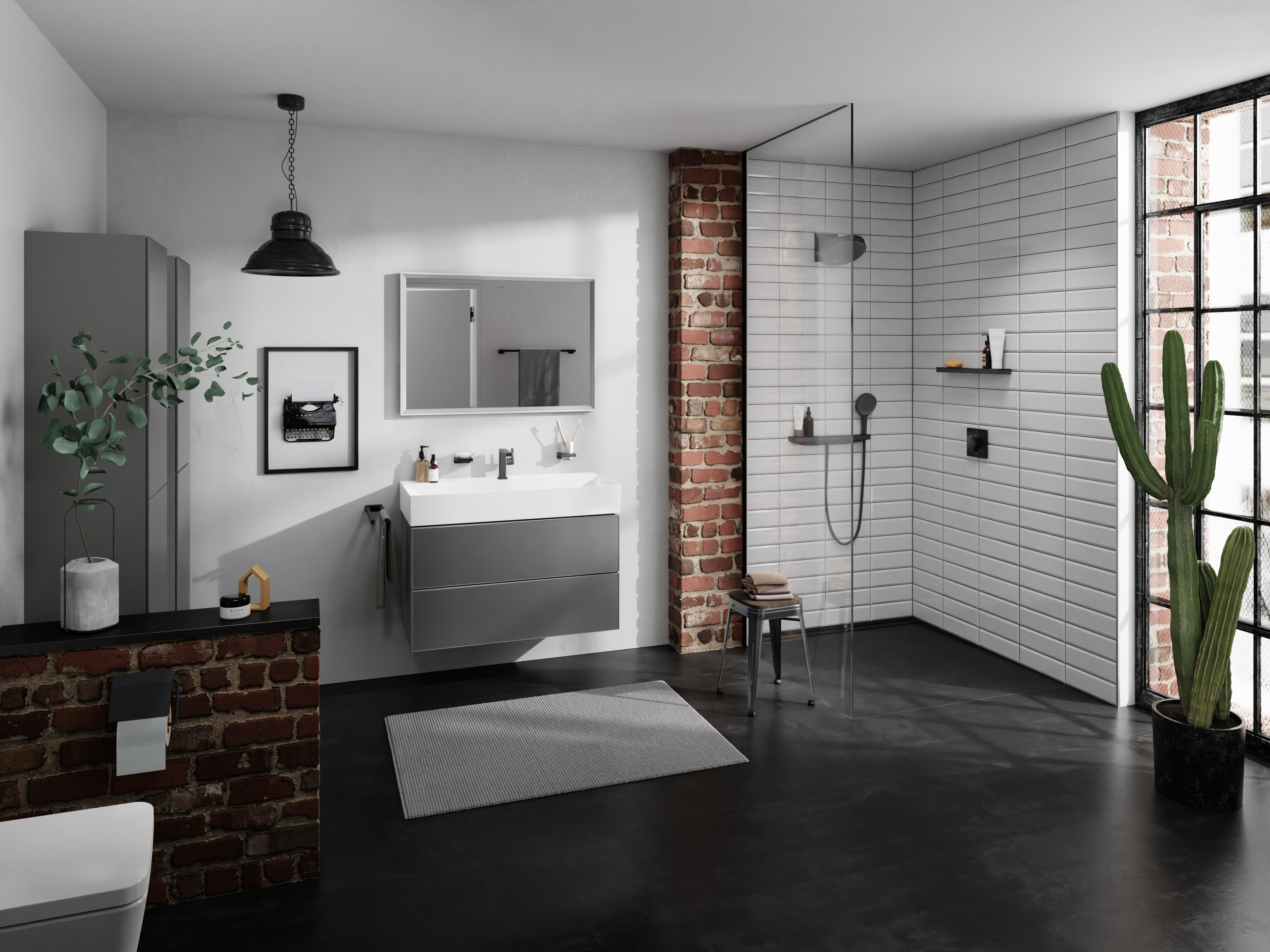 hansgrohe Duschslangar hansgrohe 28260670 design 160 cm must