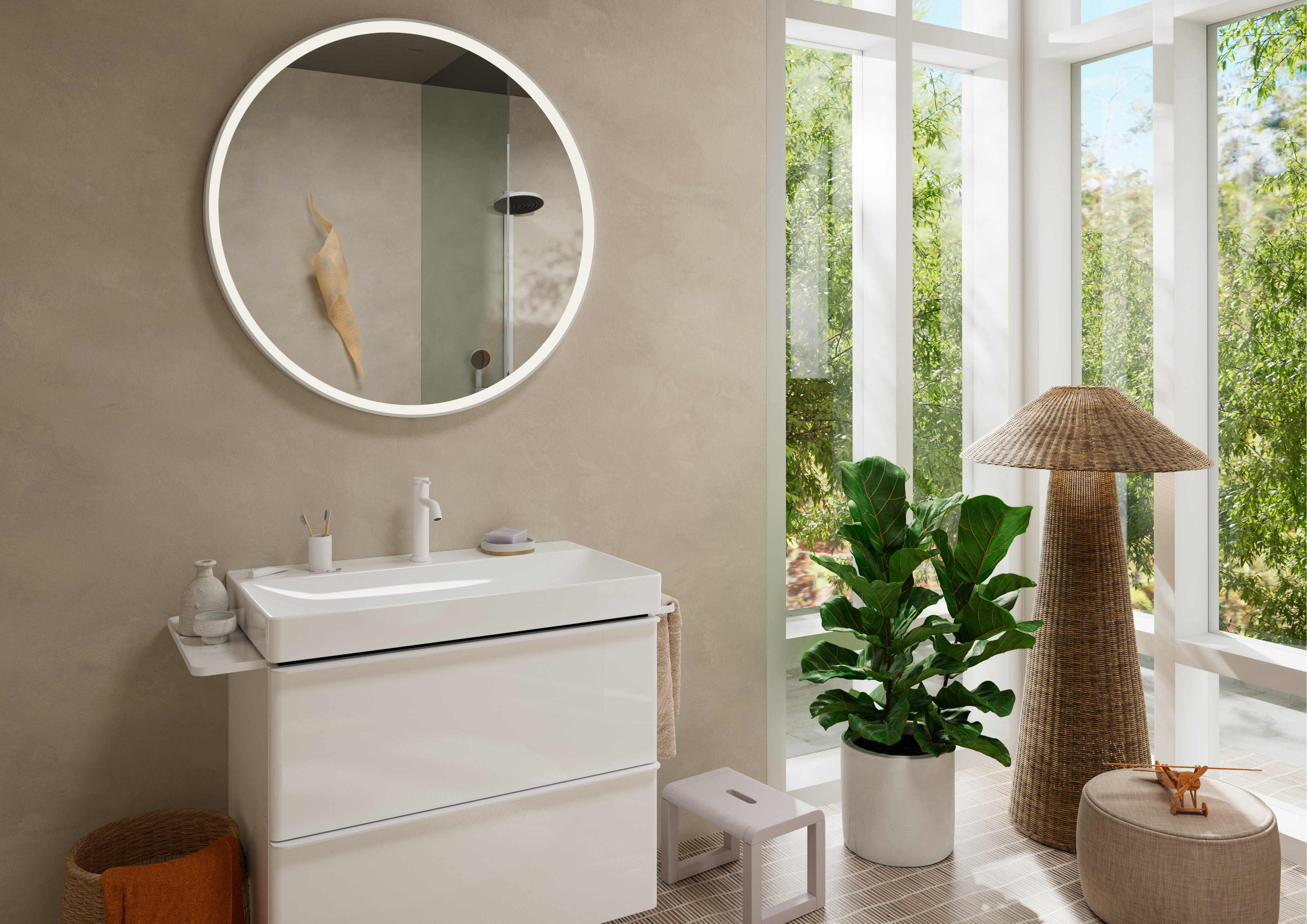 hansgrohe Shower system hansgrohe 24220700 pulsify sp 260 valk