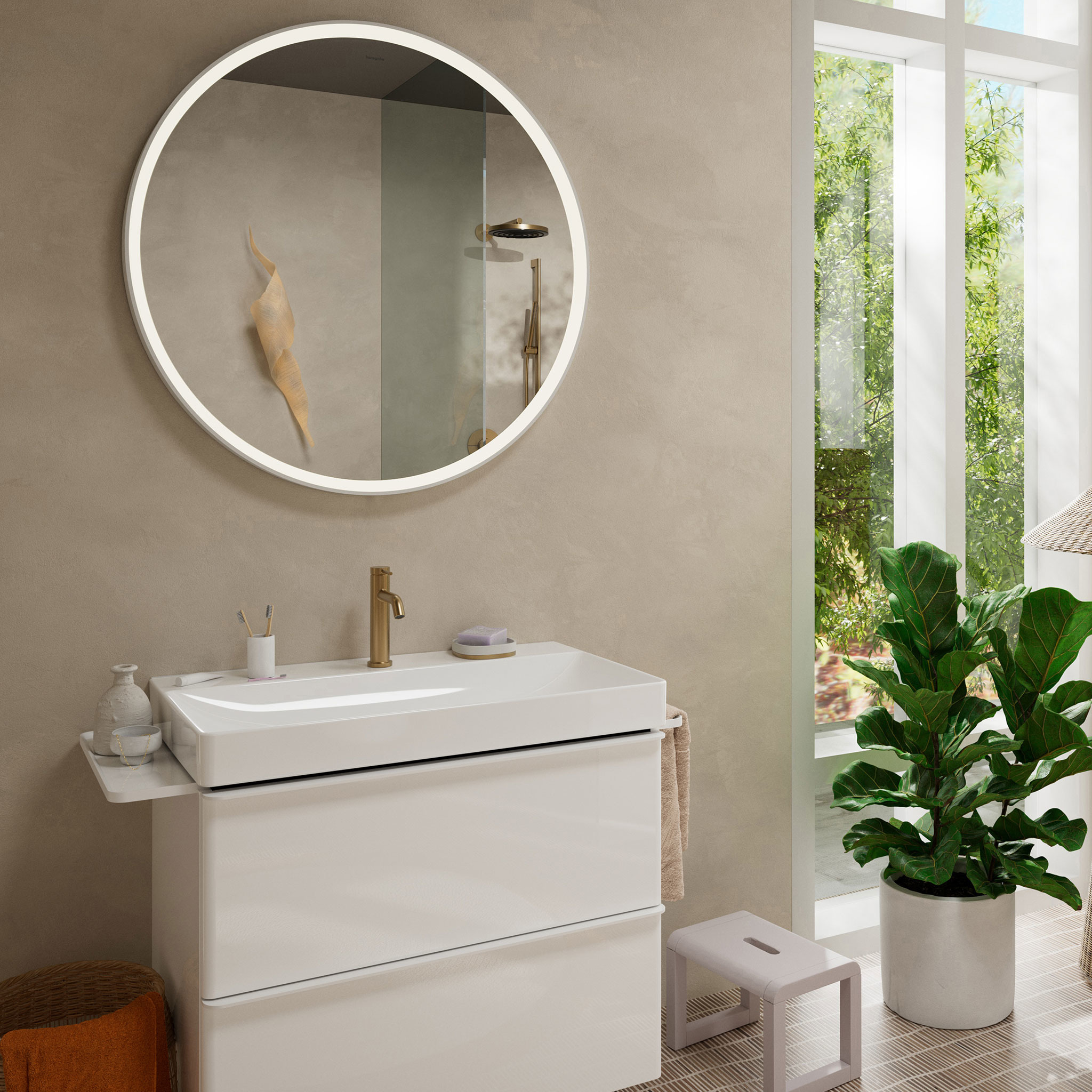 hansgrohe Pesuallashana hansgrohe 73310140 tecturis s 110 prons