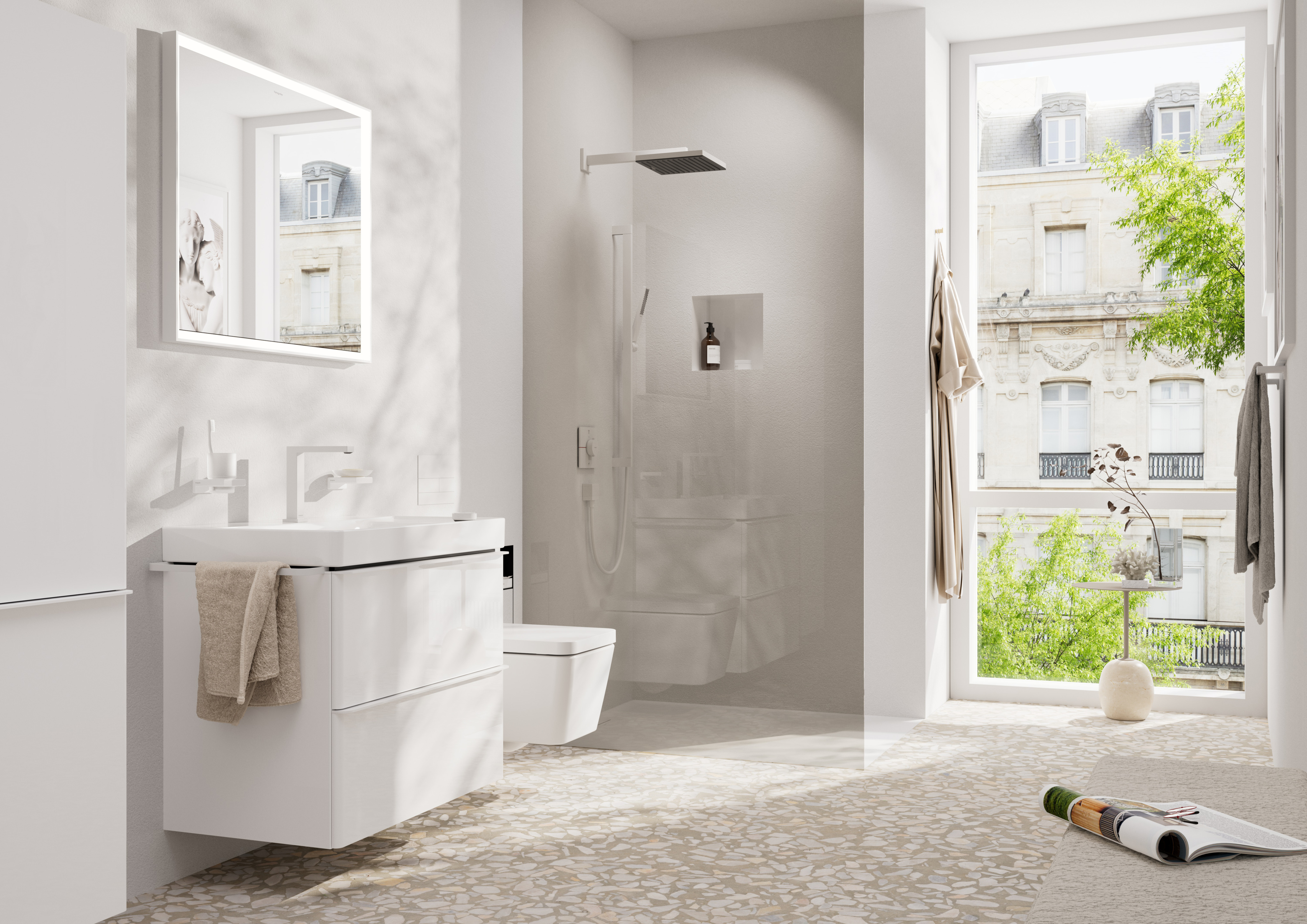 hansgrohe Handduschar hansgrohe 24321700 pulsify puikko valk