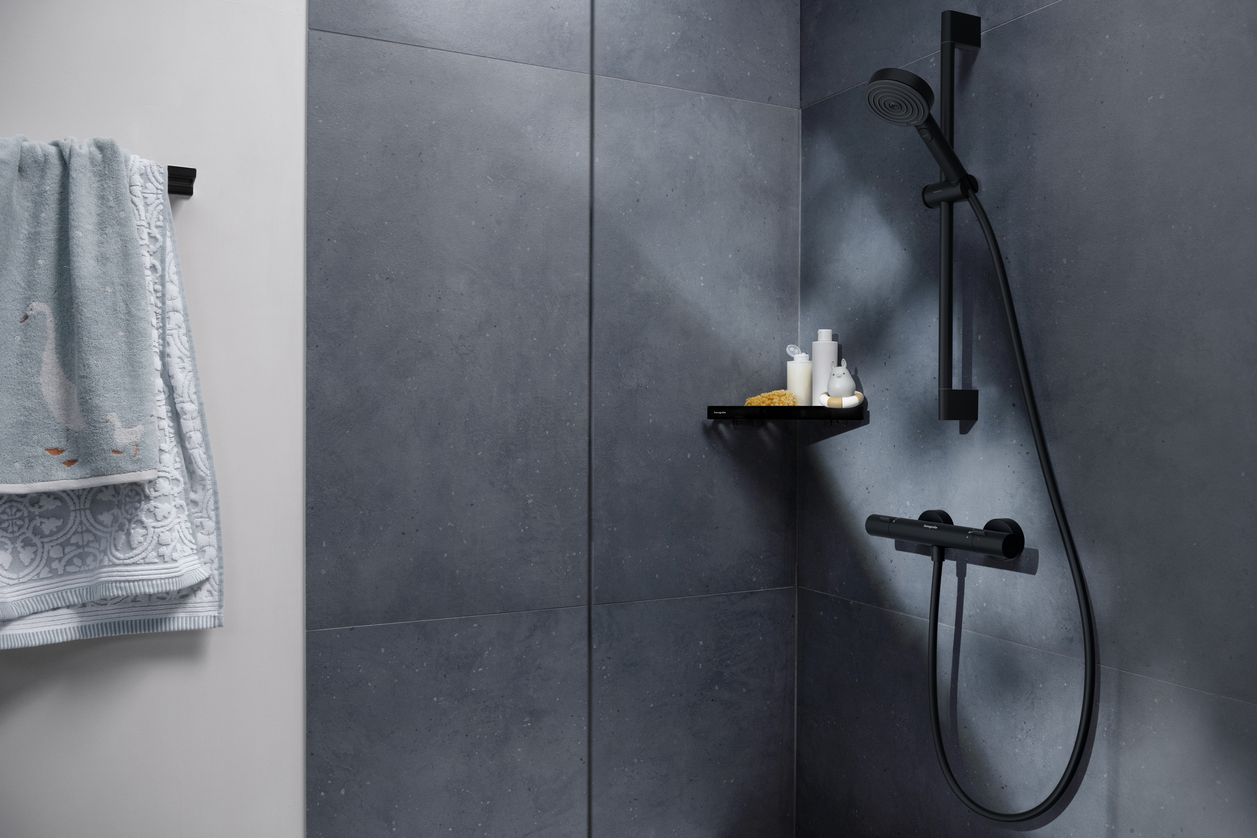 hansgrohe Wallbar hansgrohe 24400670 s unica 65cm musta