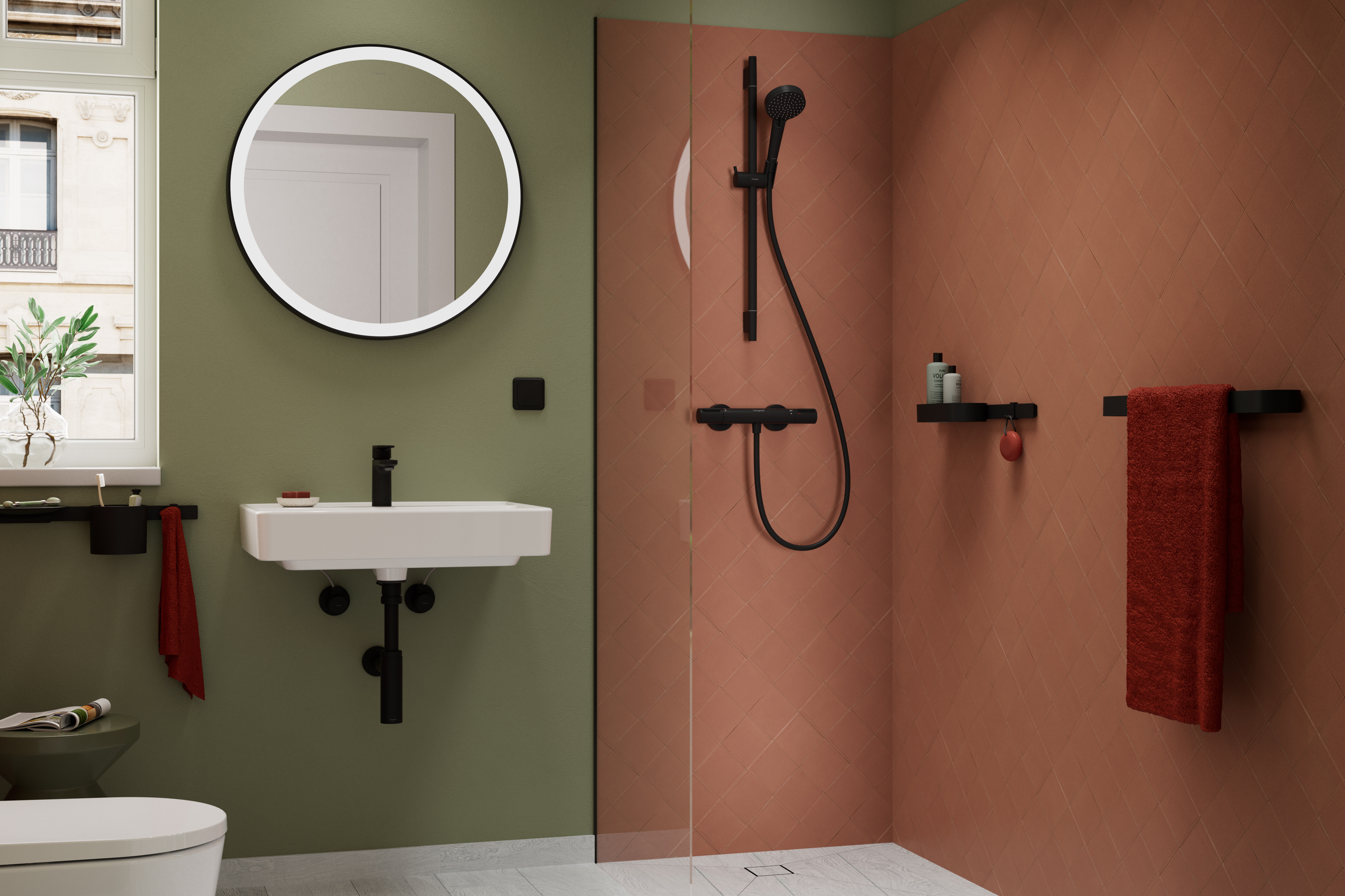 hansgrohe Tvättställblandare hansgrohe vernis blend 100 coolstart ms