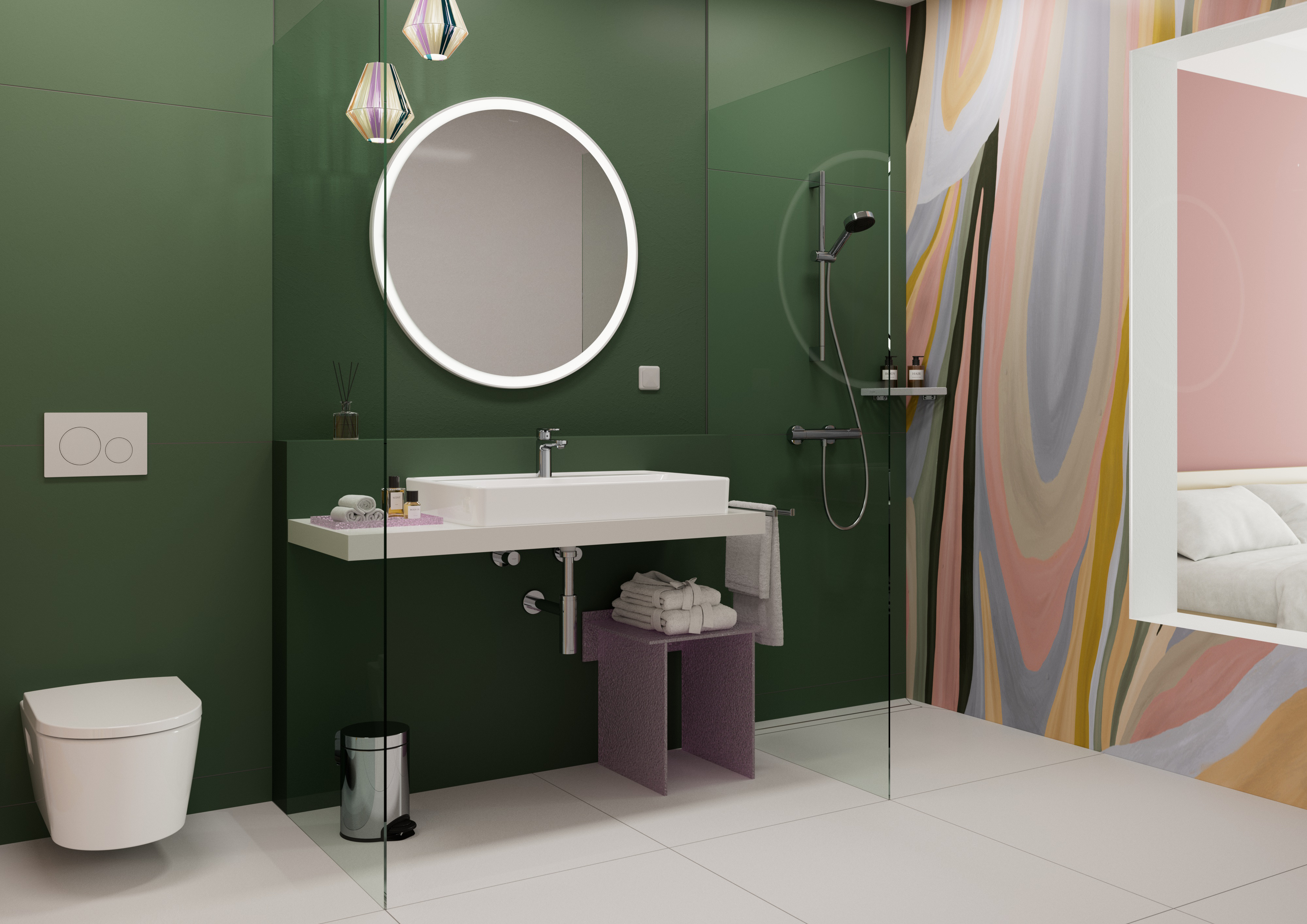 hansgrohe Pesuallashana hansgrohe 71585000 vernis bl 100 cool kr