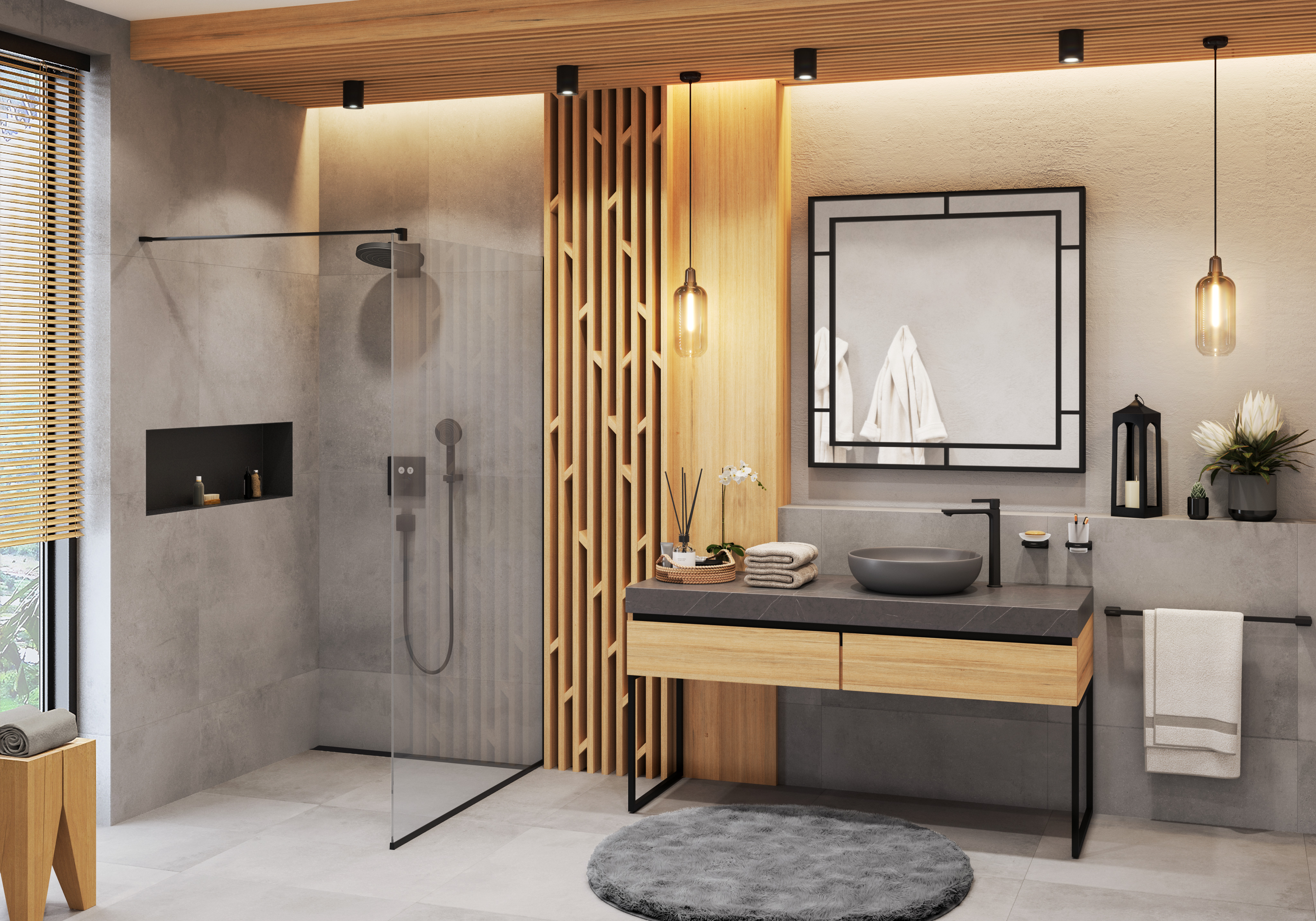 hansgrohe Inbygnad vinkel hansgrohe pulsify for ohs 260 m.sva