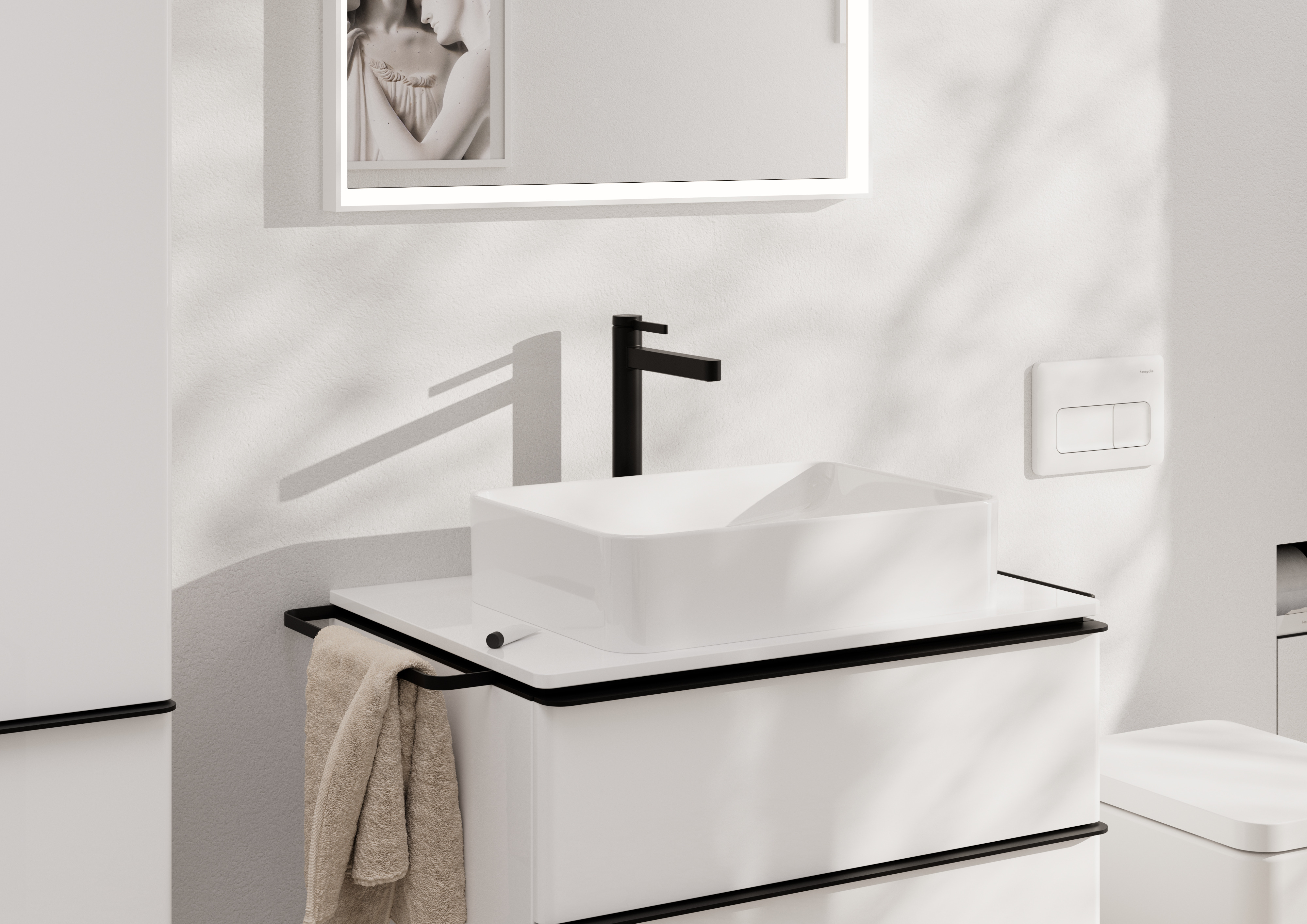 hansgrohe Basin mixer hansgrohe finoris 260 pushopen m.mb