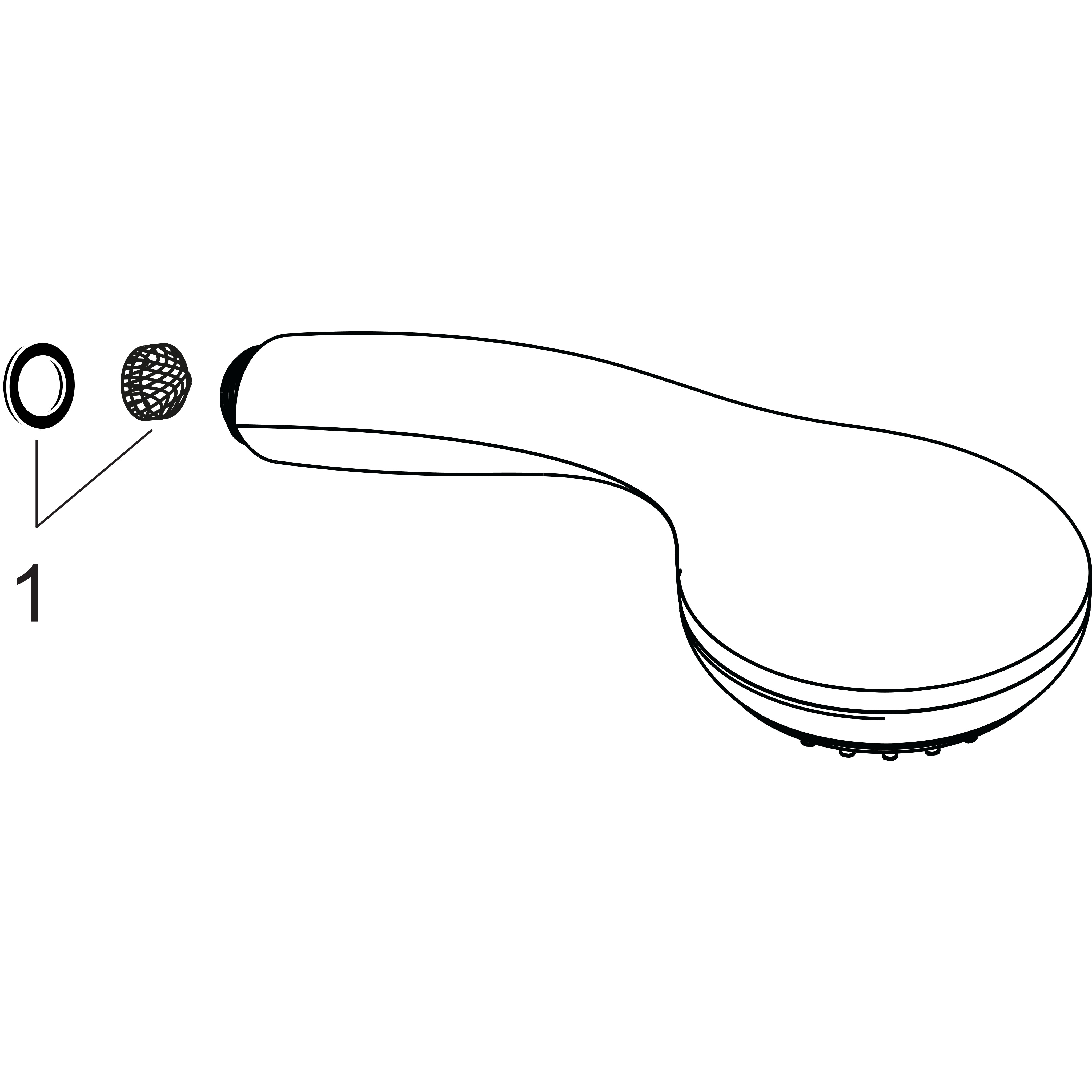 hansgrohe Käsisuihku hansgrohe 28562000 crometta 85 variojet