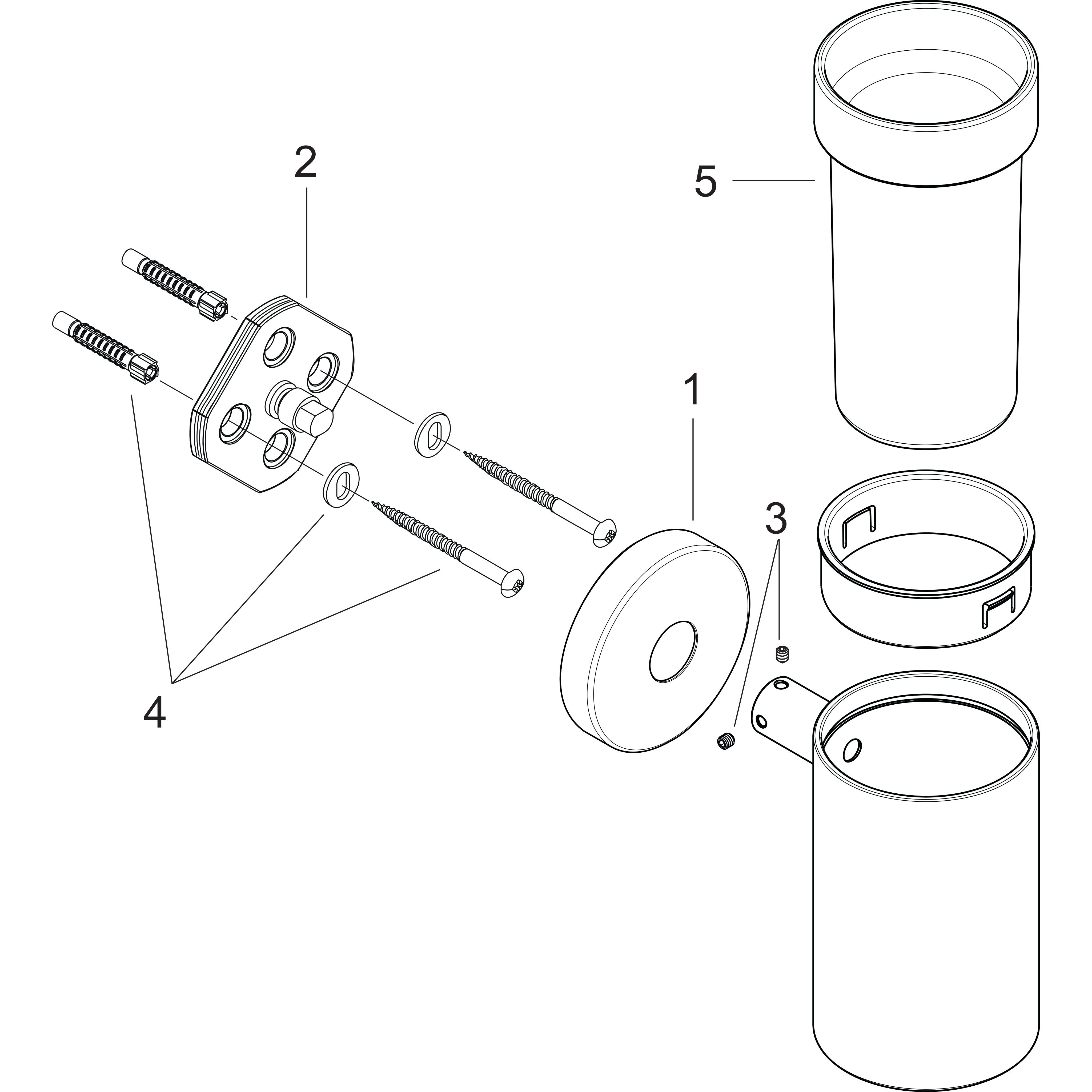 hansgrohe Hammasmukiteline hansgrohe 40518000 logis