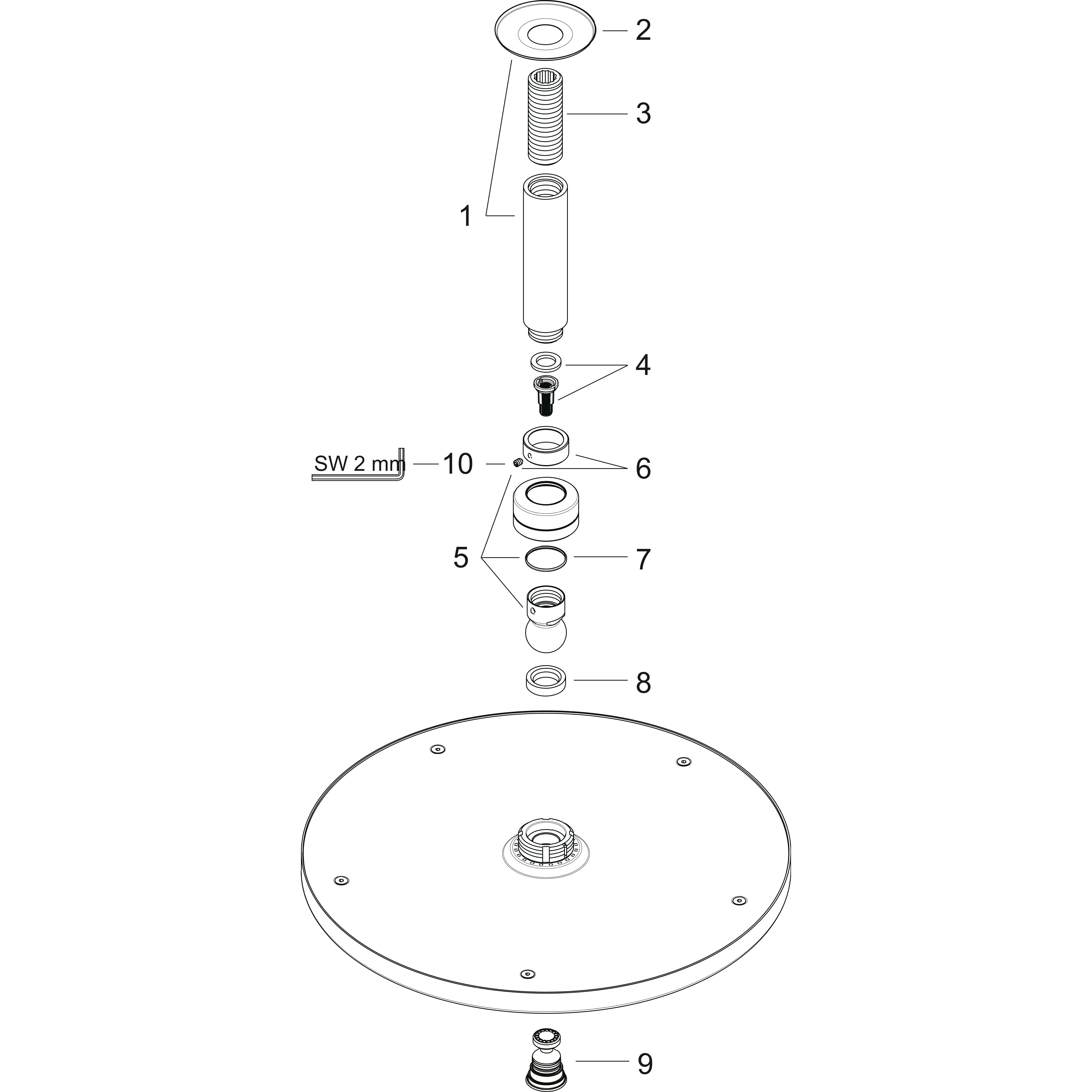 hansgrohe Takdusch hansgrohe 27494000 raindance air wall300