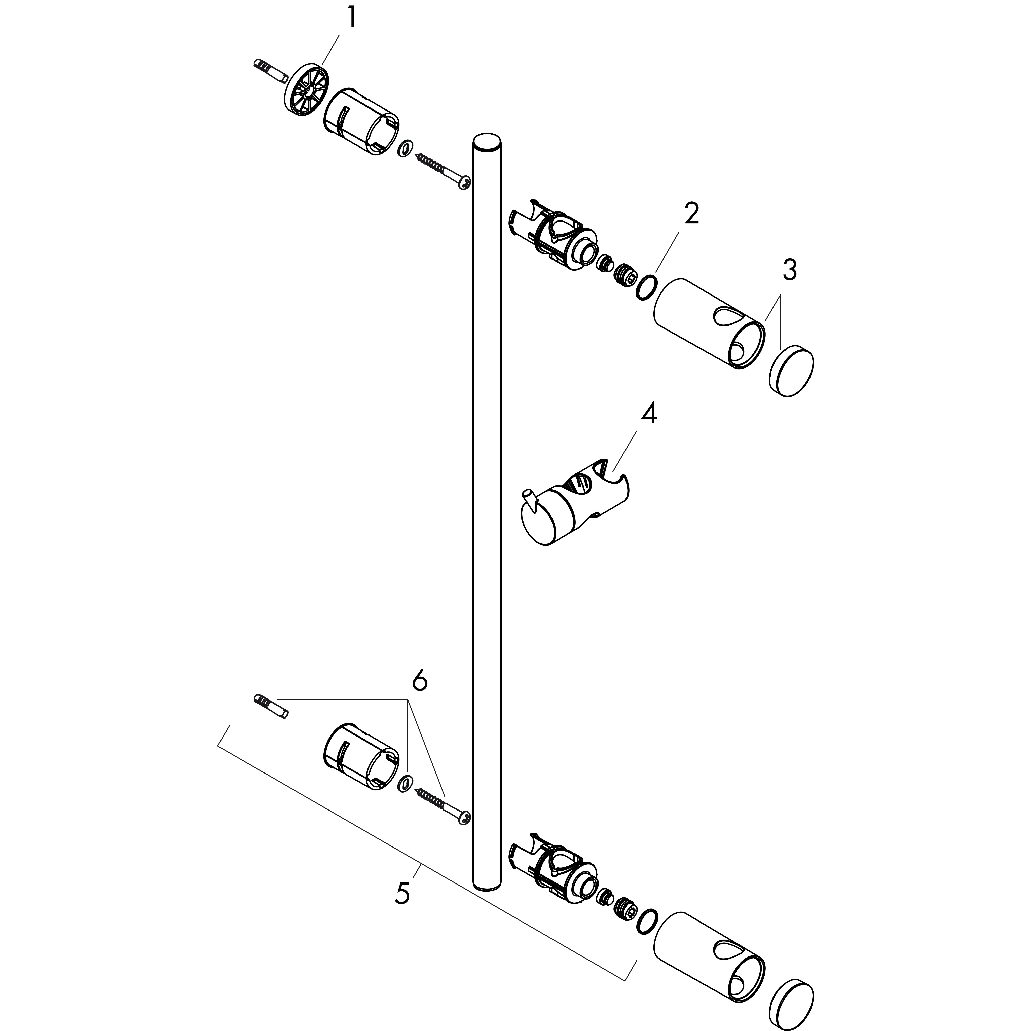 hansgrohe Suihkutanko hansgrohe 27704000 unica reno