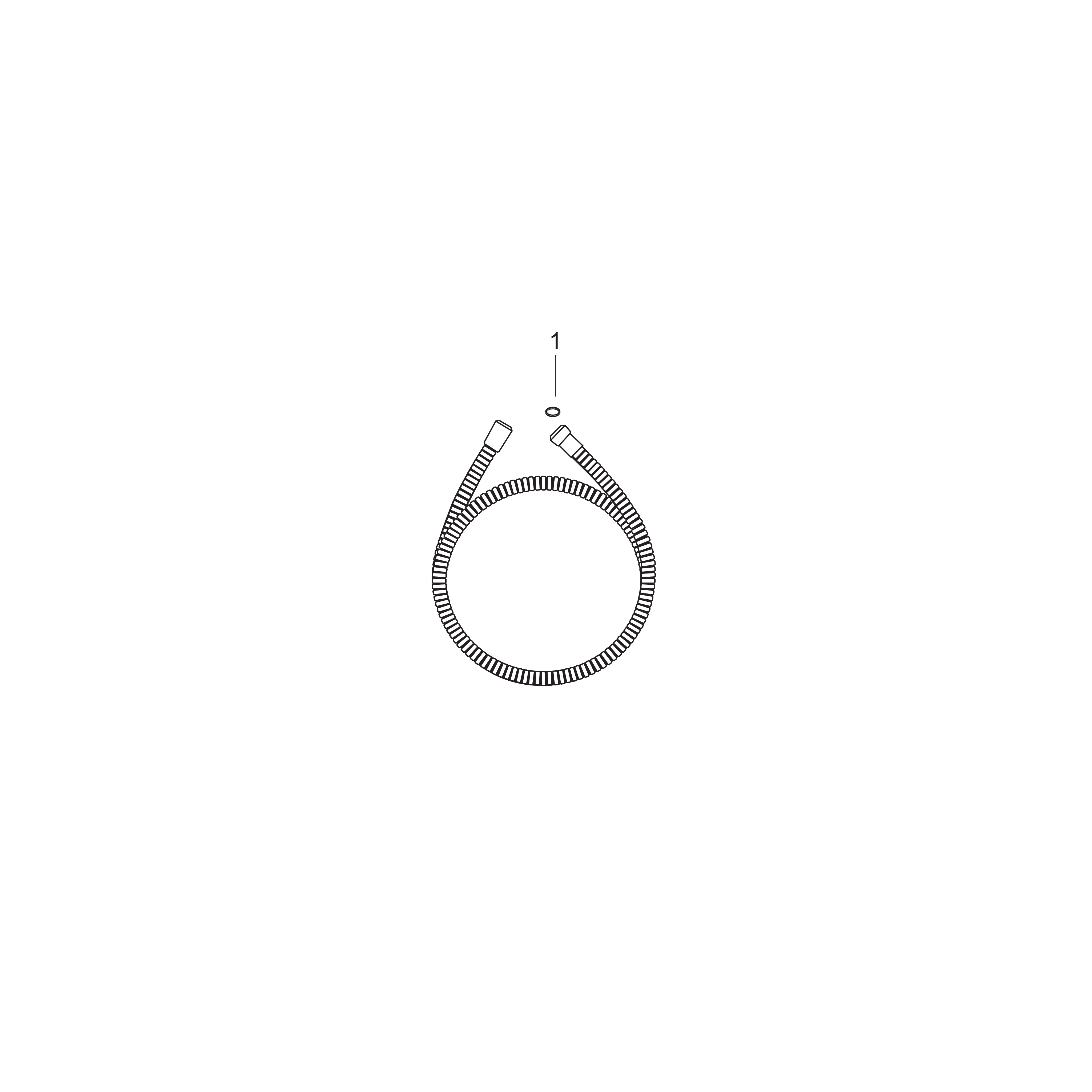 hansgrohe Duschslang hansgrohe 28169000 2,0m comfortflex