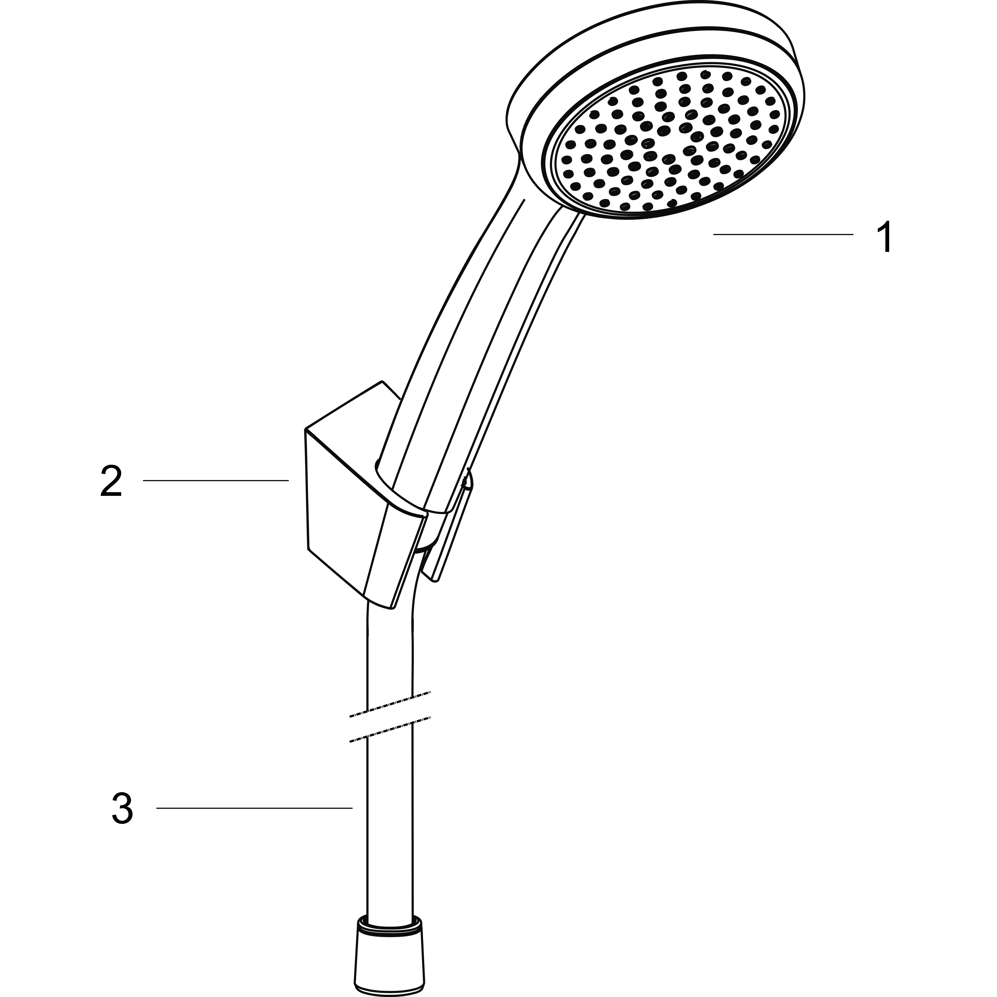 hansgrohe Käsisuihku hansgrohe 27574000 croma 100
