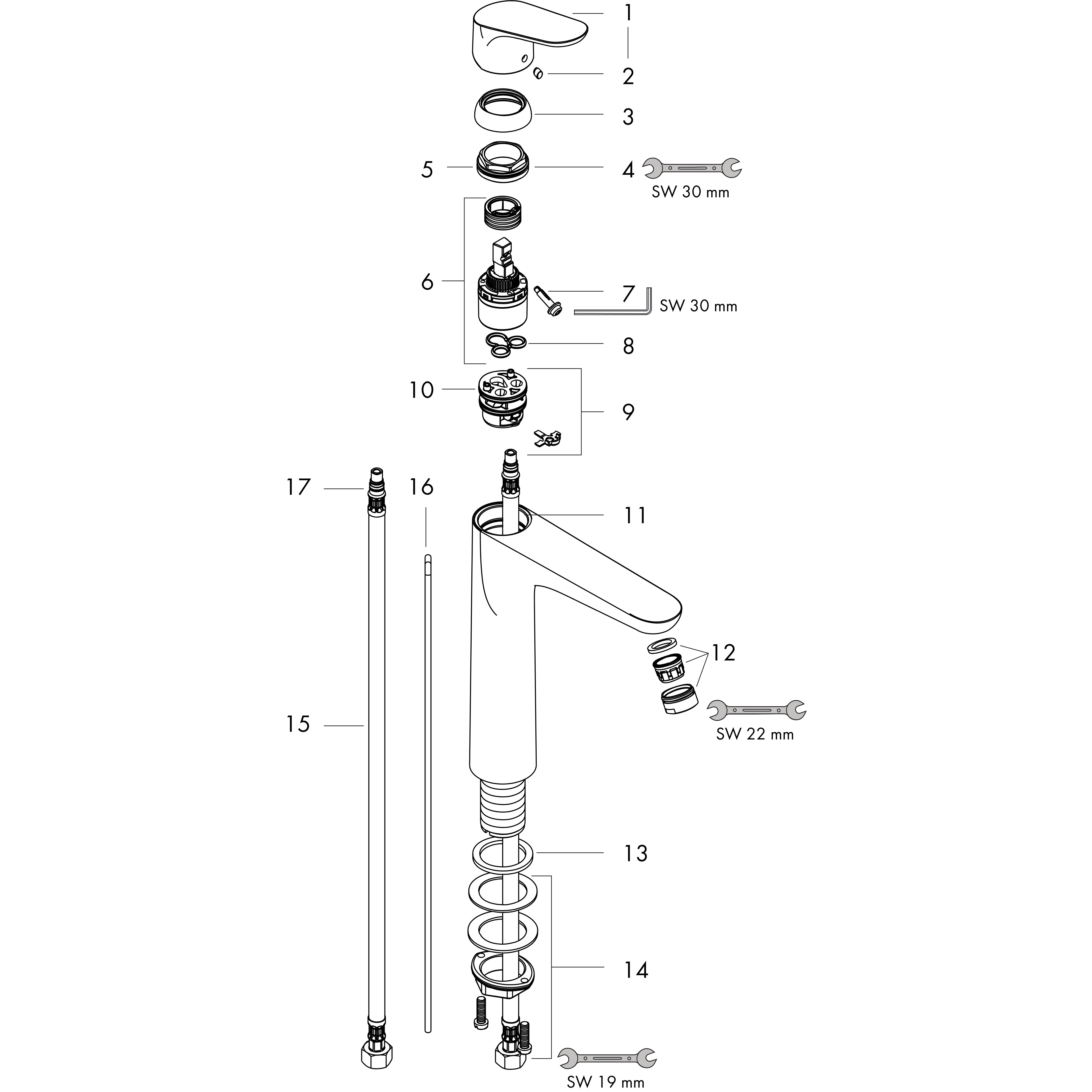 hansgrohe Pesuallashana hansgrohe 31608000 focus