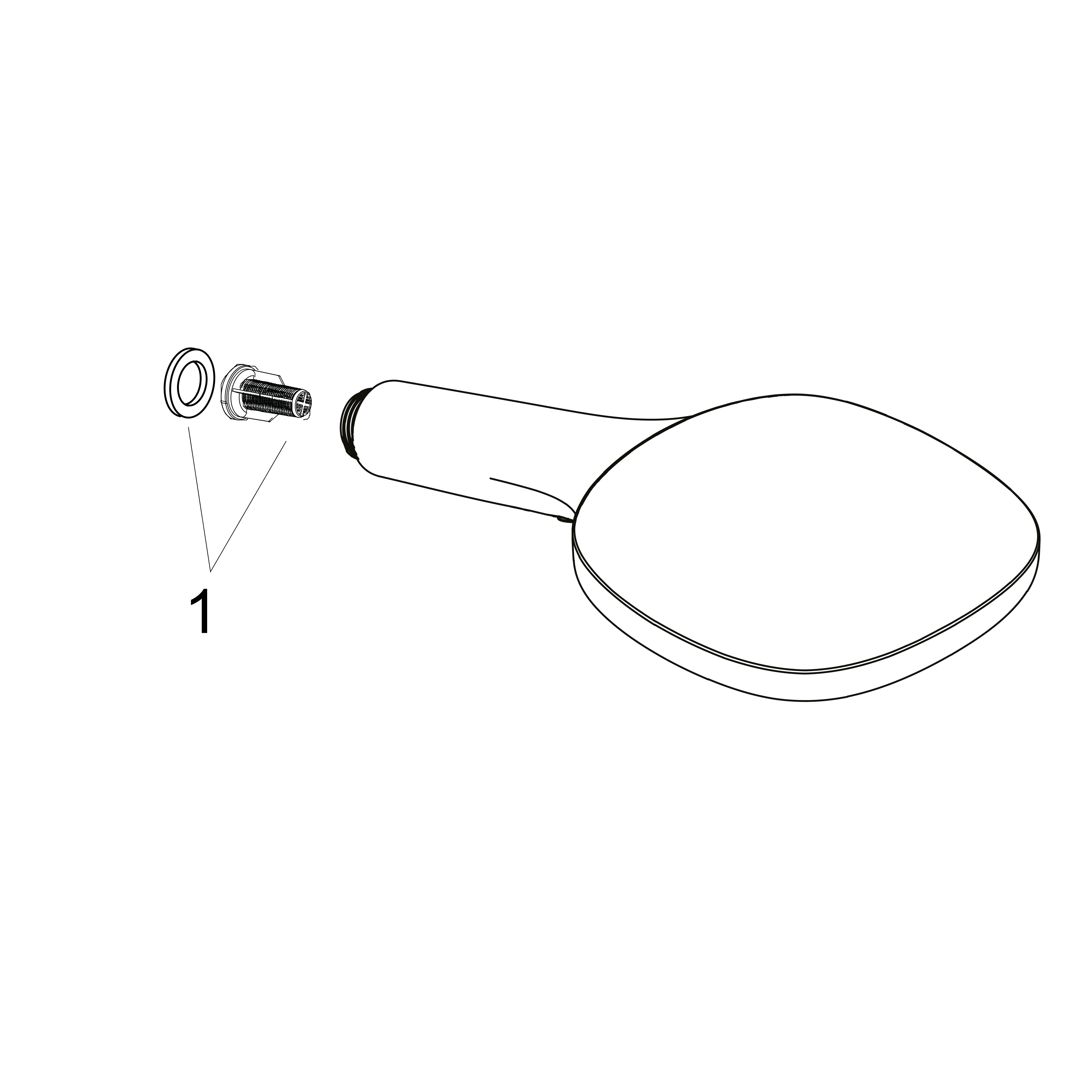 hansgrohe Käsisuihku hansgrohe 26550000 select e 150 3jet