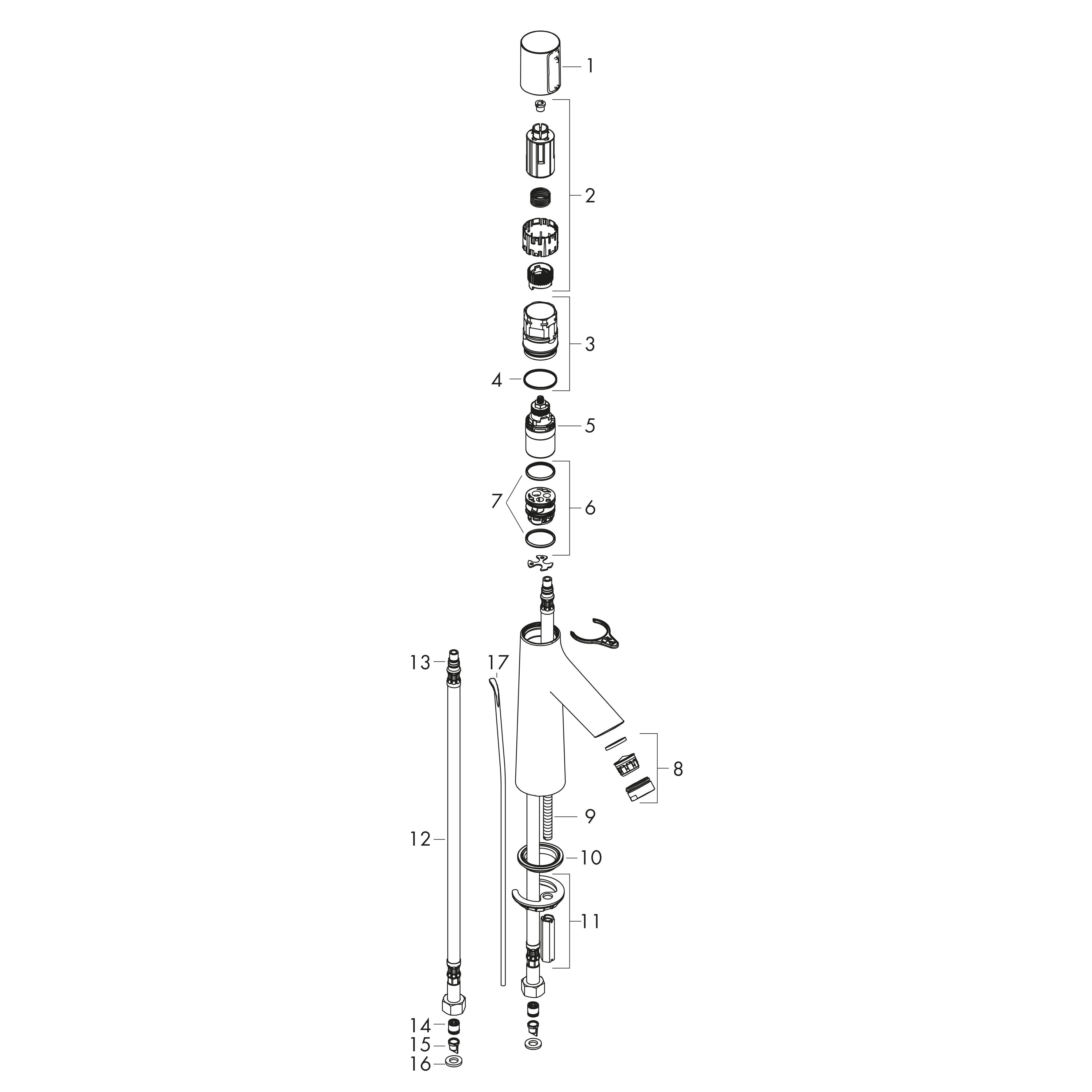 hansgrohe Pesuallashana hansgrohe 72042000 talis select s100 vpv