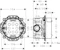 hansgrohe Piiloasennushana hansgrohe 01850180 ibox universal runko