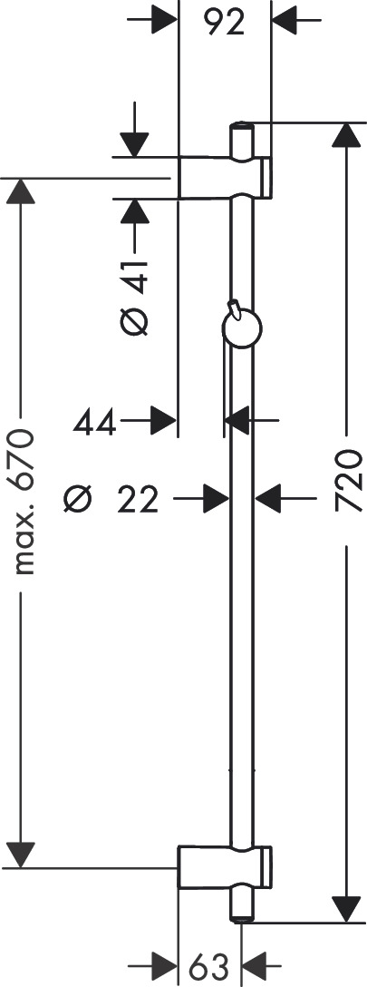 hansgrohe Suihkutanko hansgrohe 27704000 unica reno