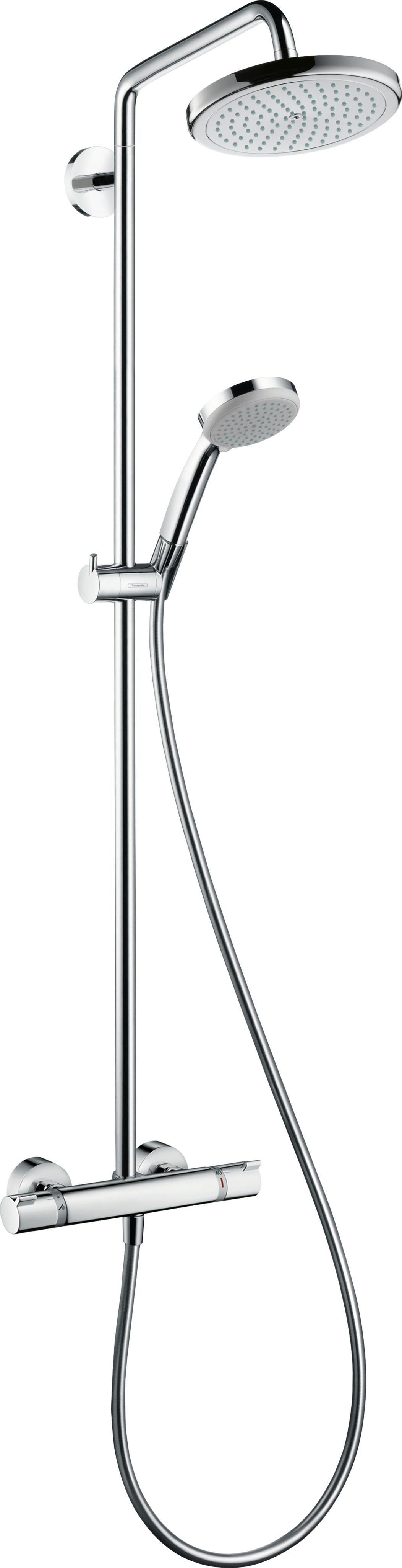 hansgrohe Showersystem hansgrohe 27866000 croma 220 air