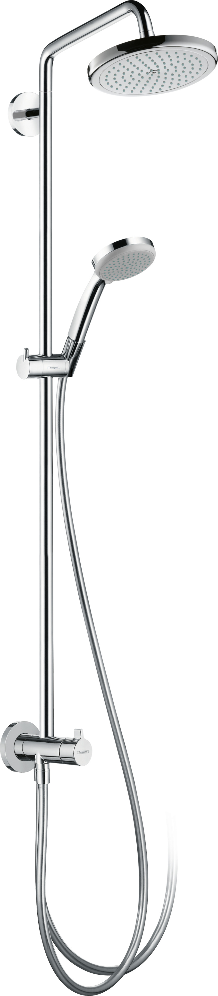 hansgrohe Duschset hansgrohe 27224000 croma 220 showerpipe