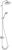 hansgrohe Duschset hansgrohe 27224000 croma 220 showerpipe