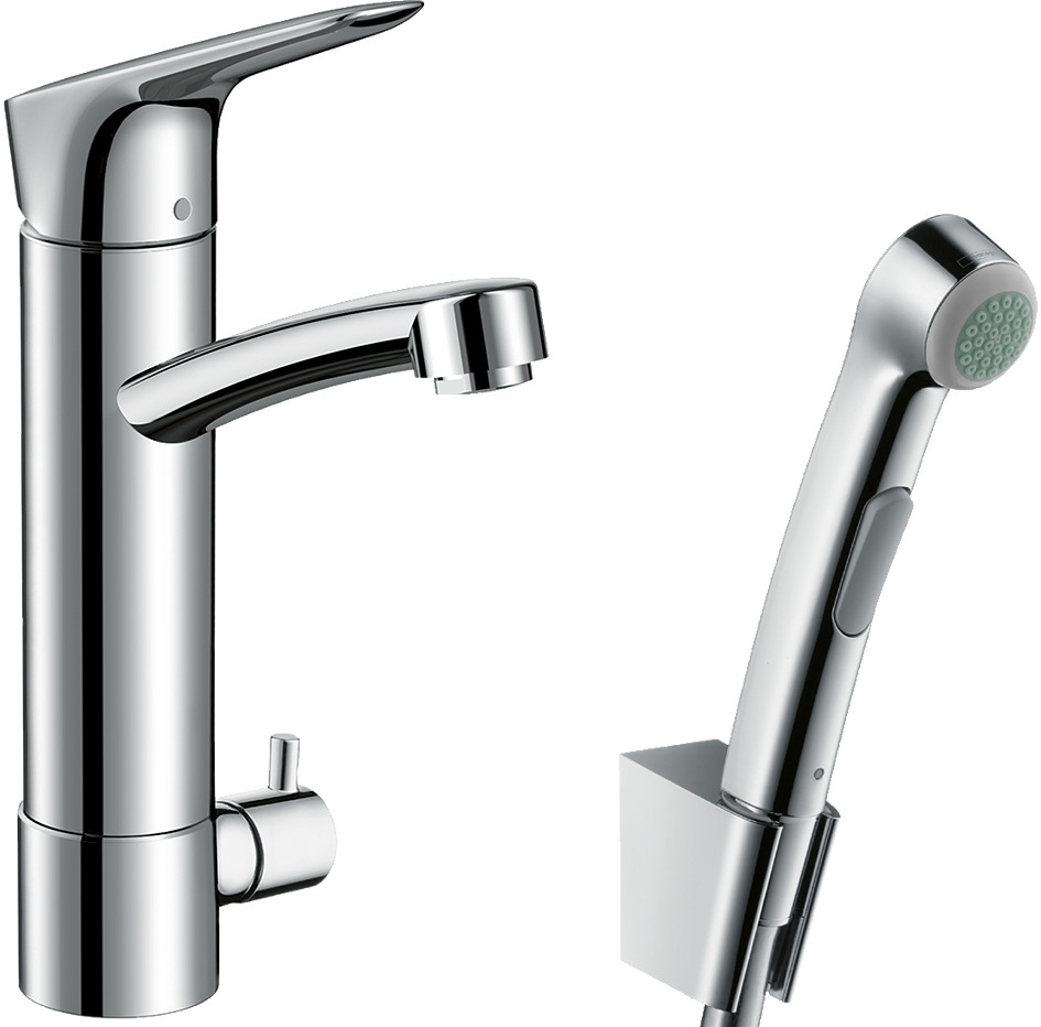 WASHBASIN MIXER HANSGROHE 31543000 LOGIS BIDETTE