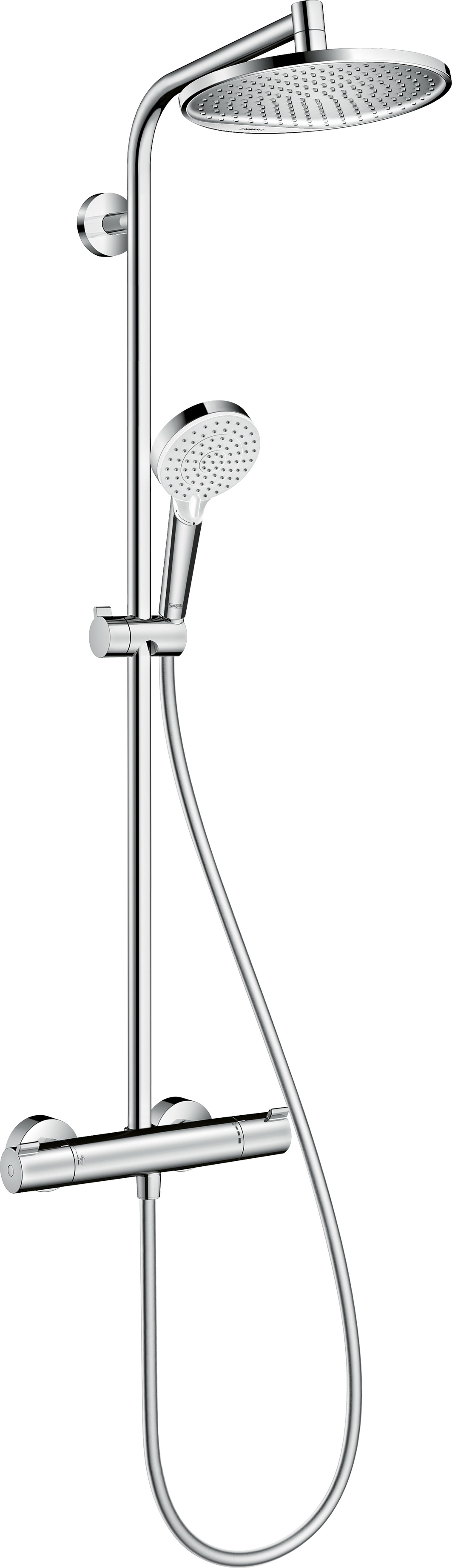 hansgrohe Showersystem hansgrohe 27937000 crometta s240