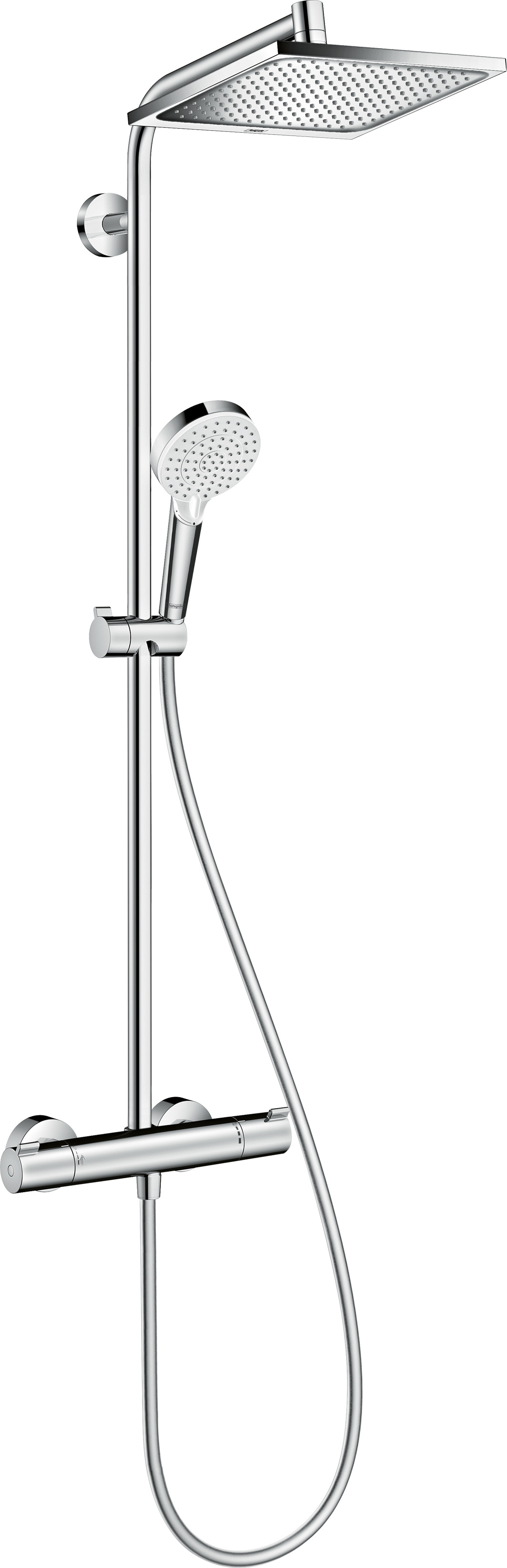 hansgrohe Duschkombination hansgrohe 26596000 crometta 240 ecosmart