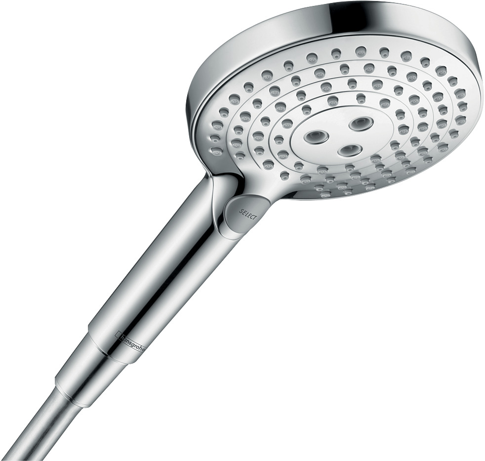 hansgrohe Handdusch hansgrohe rd sel.s120 3j.powderrain krom