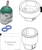 hansgrohe Complete joystick cartridge j27