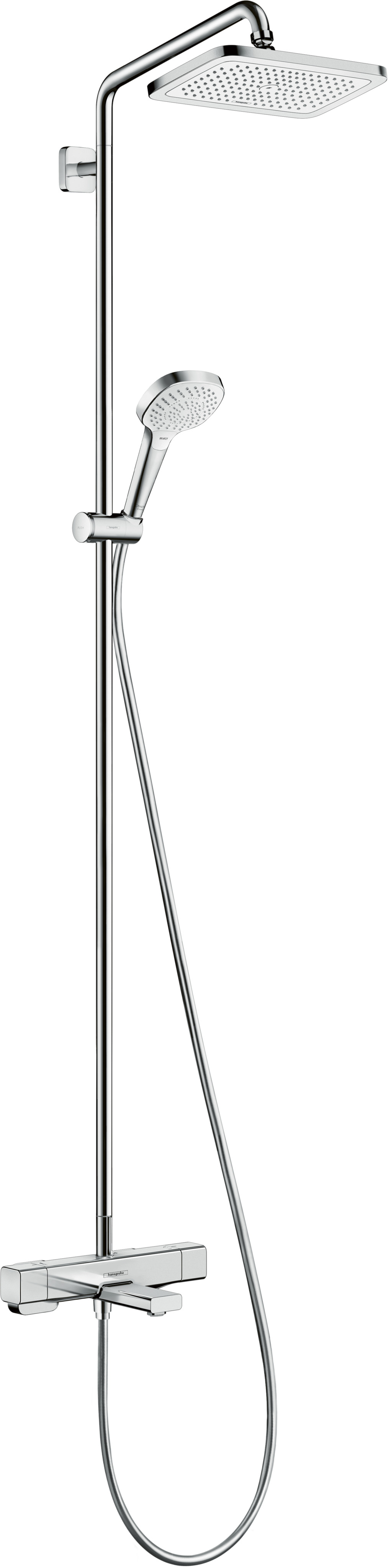 hansgrohe Duschkombination hansgrohe 27907000 croma e 280 air pip