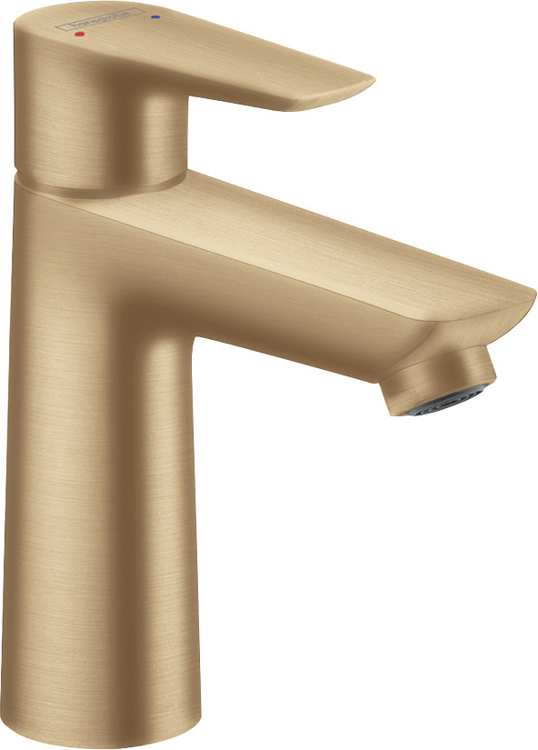 WASHBASIN MIXER HANSGROHE 71786140 TALISE110 POPV BRONZE