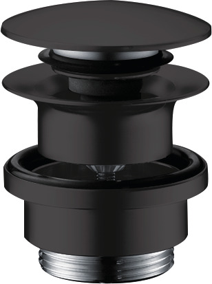 hansgrohe Pohjaventtiili hansgrohe 50100670 pushopen musta