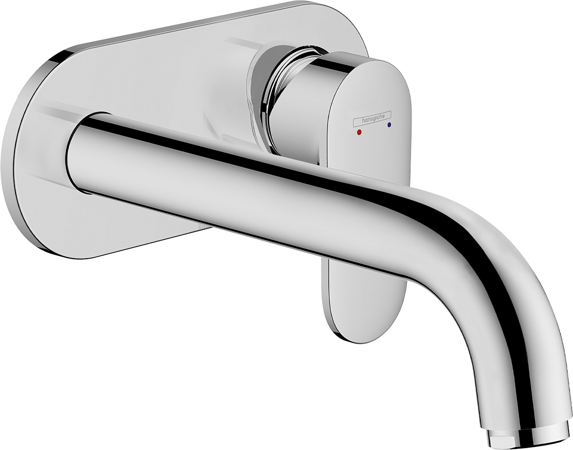 hansgrohe Conc.inst.wall basin mixer hg vernis blend 20,7cm ch