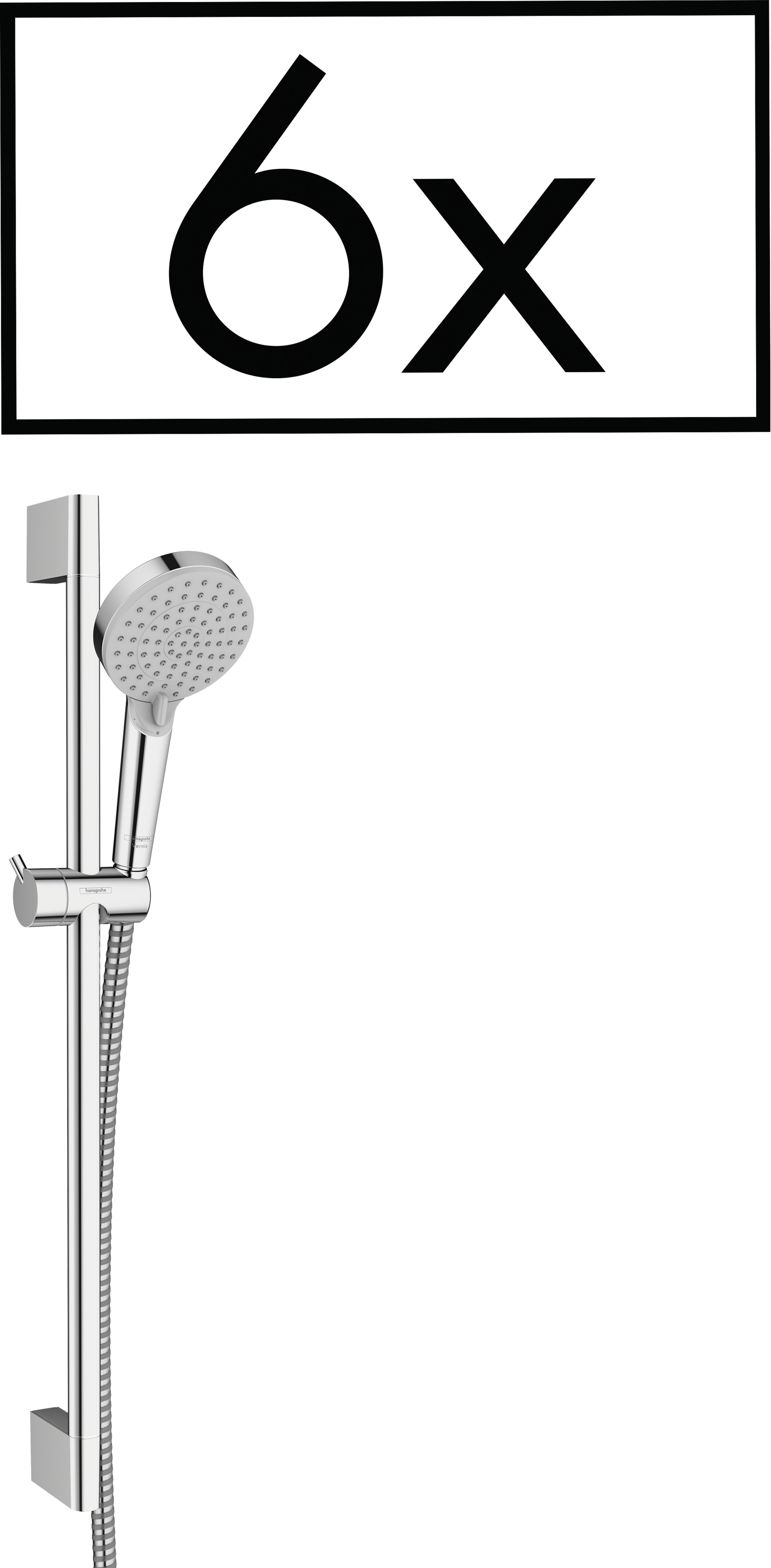 hansgrohe Dushset hansgrohe vernis blend vario 650 krom