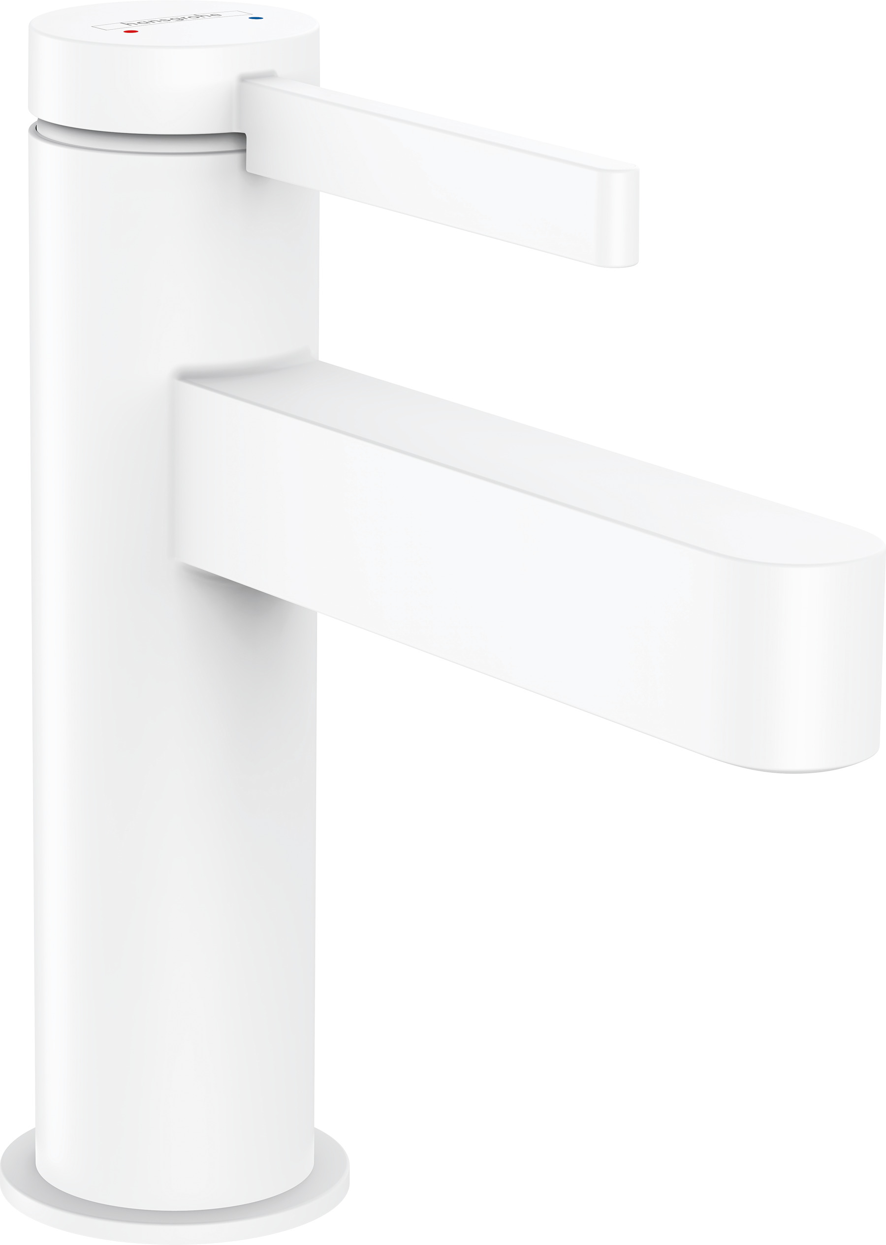 BASIN MIXER HANSGROHE 76010700 FINORIS 100 PUSHWHITE