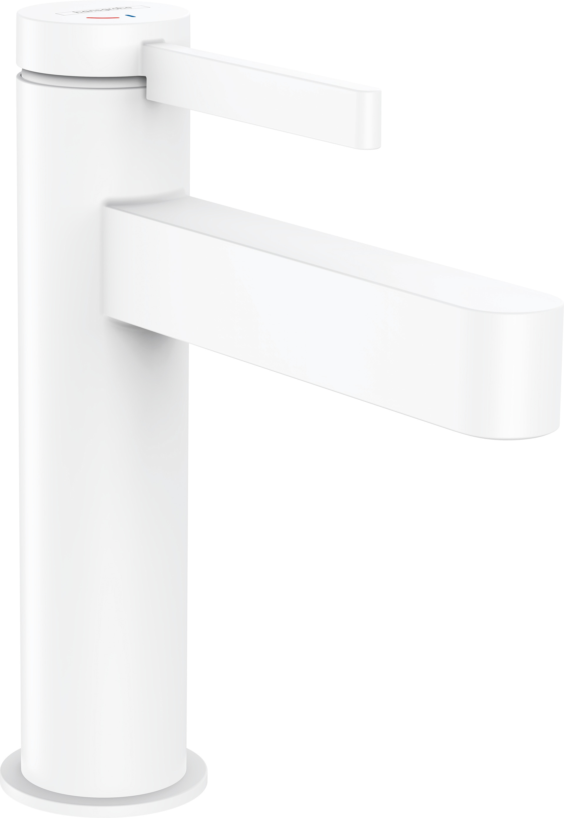 BASIN MIXER HANSGROHE 76024700 FINORIS 110 CST WHITE