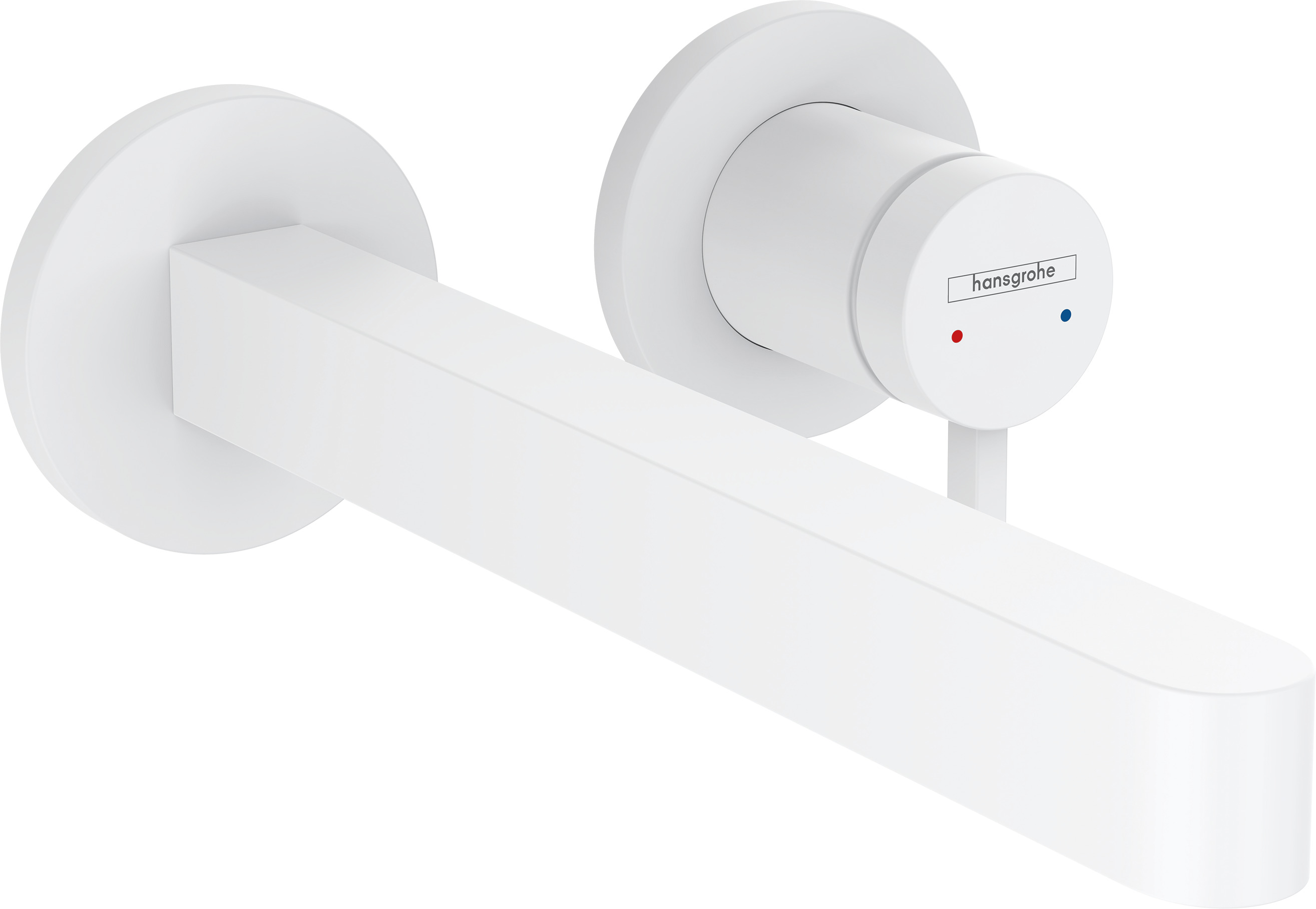 hansgrohe Basin mixer hansgrohe 76050700 finoris wall white