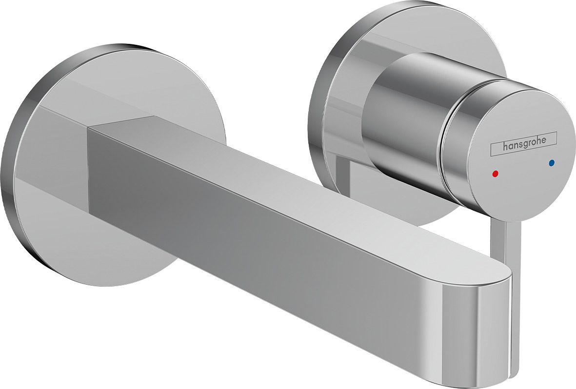 hansgrohe Inbygnad väggblandare hg finoris 16,8cm krom