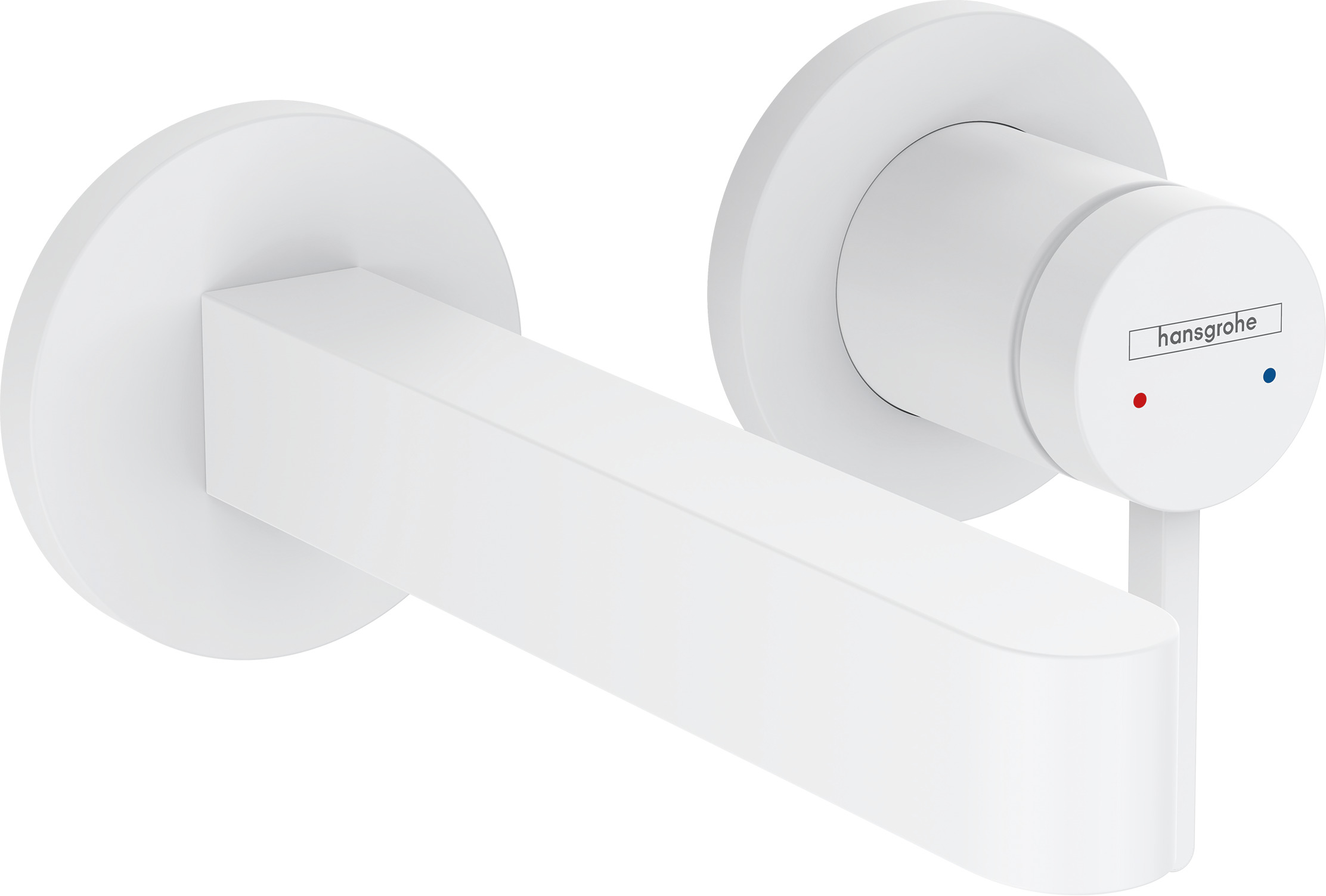 BASIN MIXER HANSGROHE 76051700 FINORIS WALL WHITE
