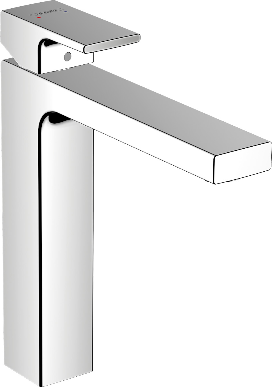 BASIN MIXER HANSGROHE VERNIS SHAPE 190 W/O W CH