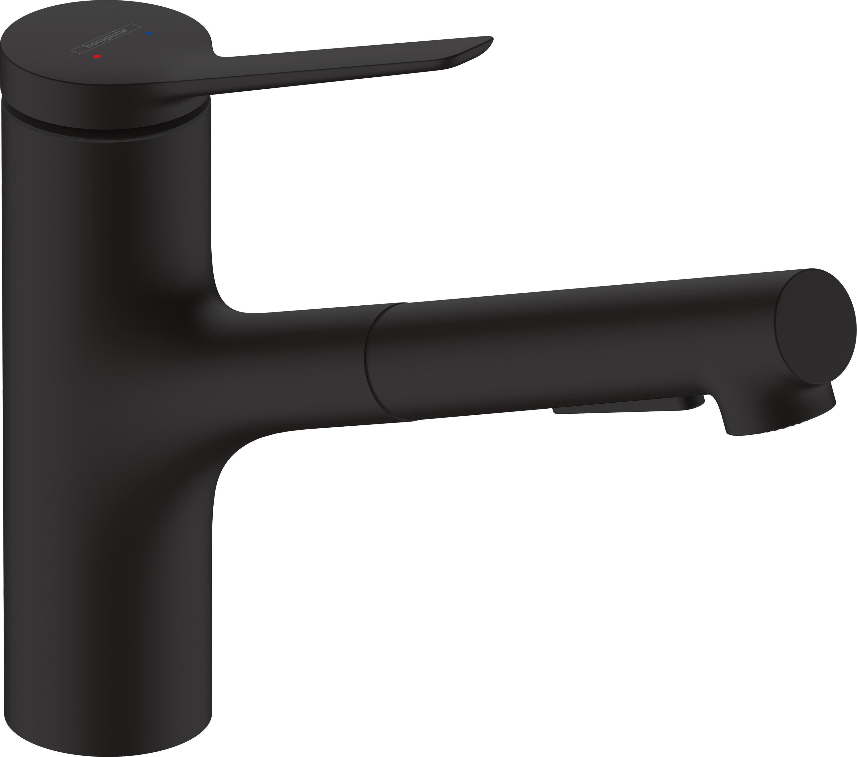 hansgrohe Kitchen mixer hansgrohe 74820670 zesis 150 2jet black
