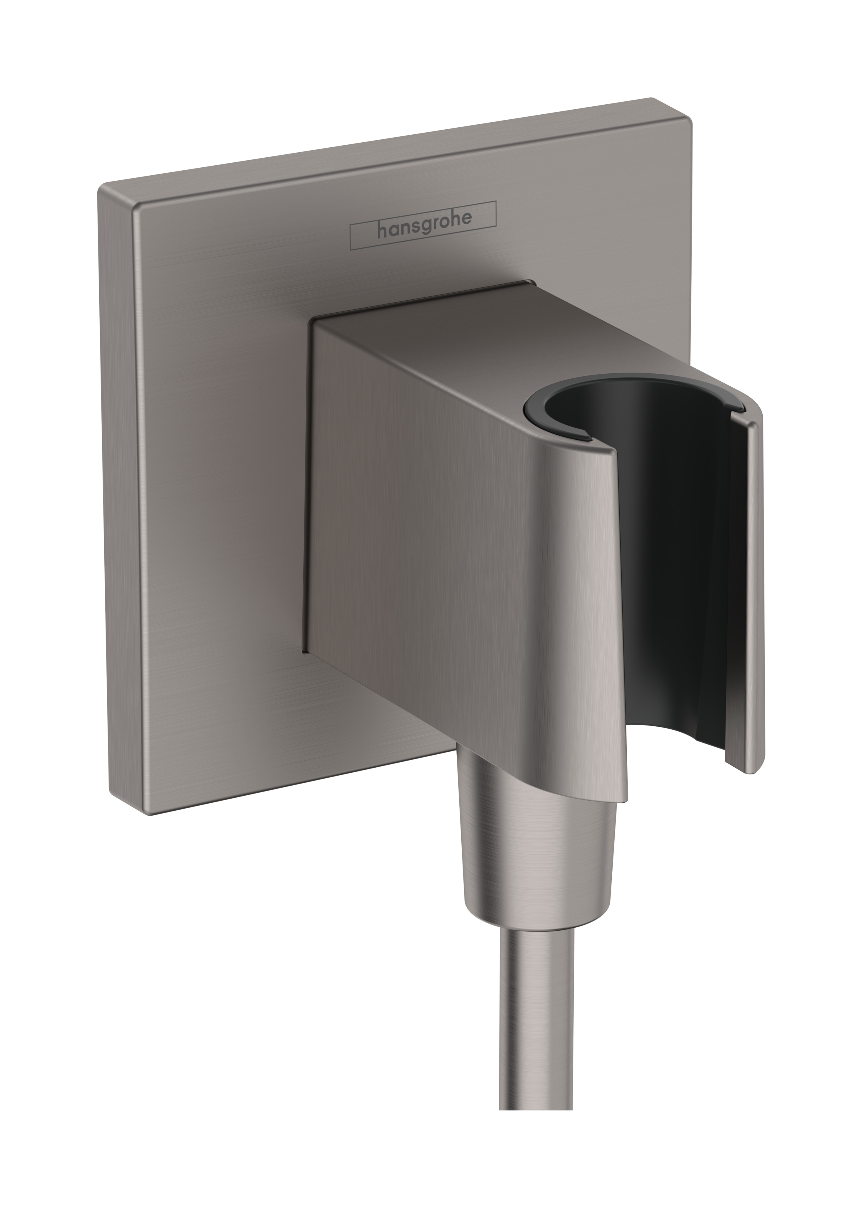 SEINÄLIITIN HANSGROHE 26889340 FIXFIT E MUSTA