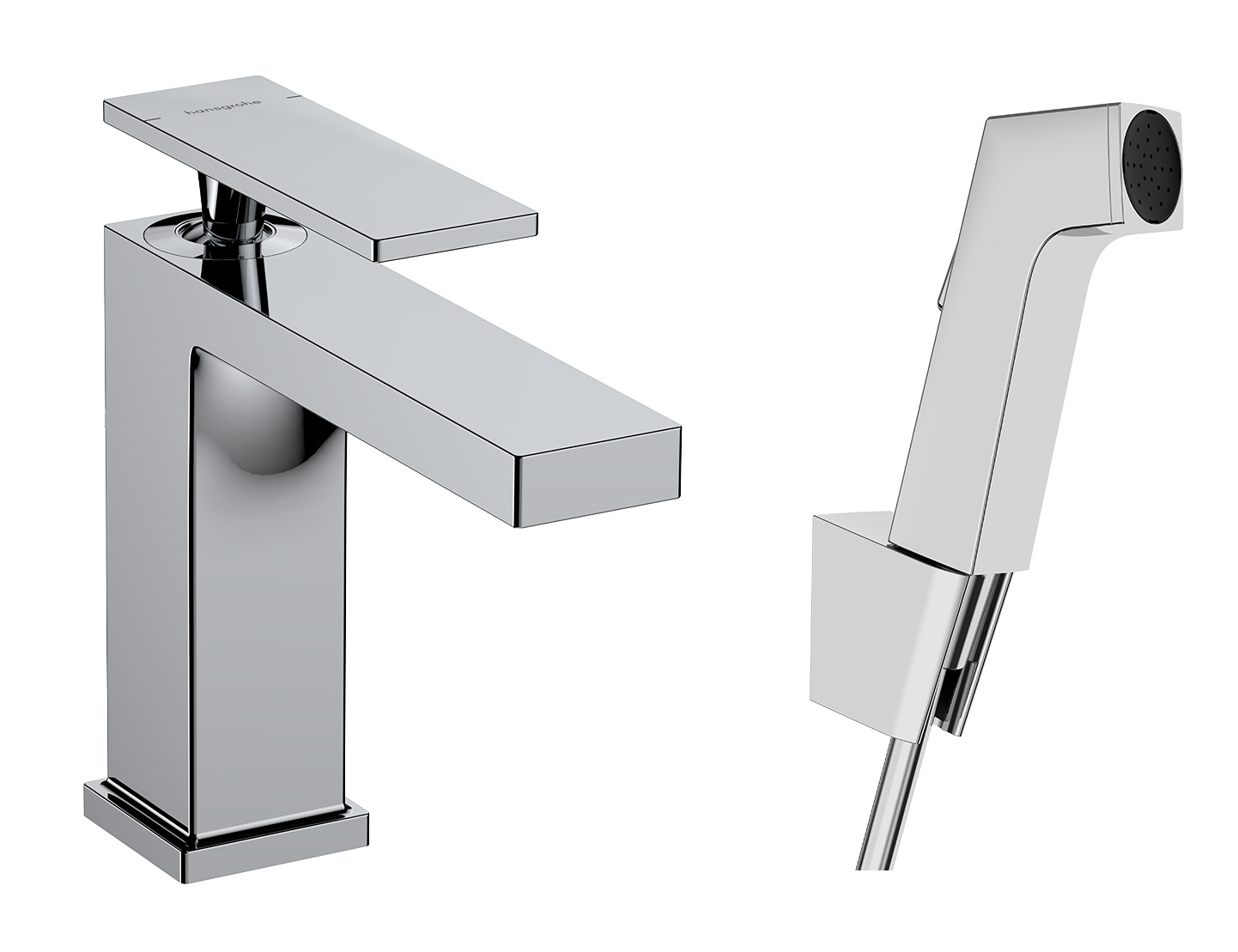 BASIN MIXER HANSGROHE 73210000 TECTURIS E110 BID CHR