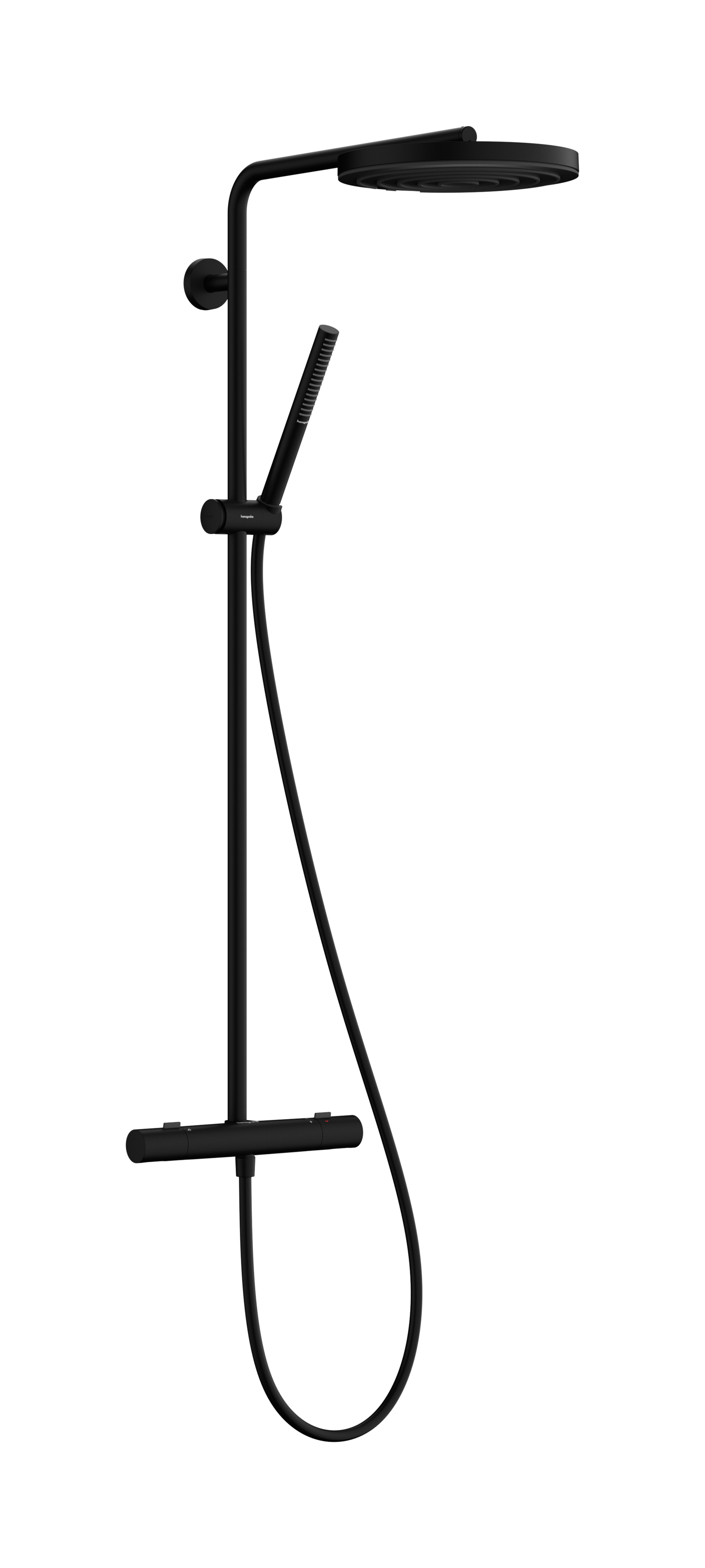 hansgrohe Showersystem hansgrohe 24229670 puro 260 fine blac