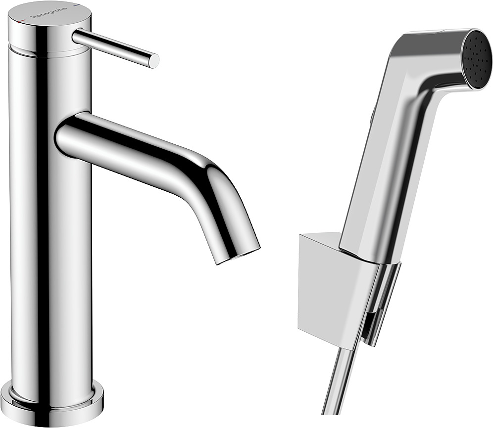 BASIN MIXER HANSGROHE 73211000 TECTURIS S110 BID CHR