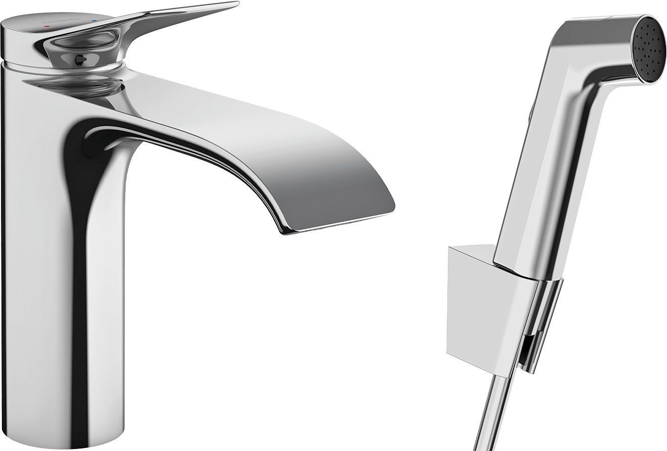 hansgrohe Pesuallashana hansgrohe 75210000 vivenis bide pv kro