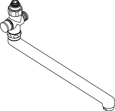 hansgrohe Juoksuputki hansgrohe 14495000 juoksuputki 30cm